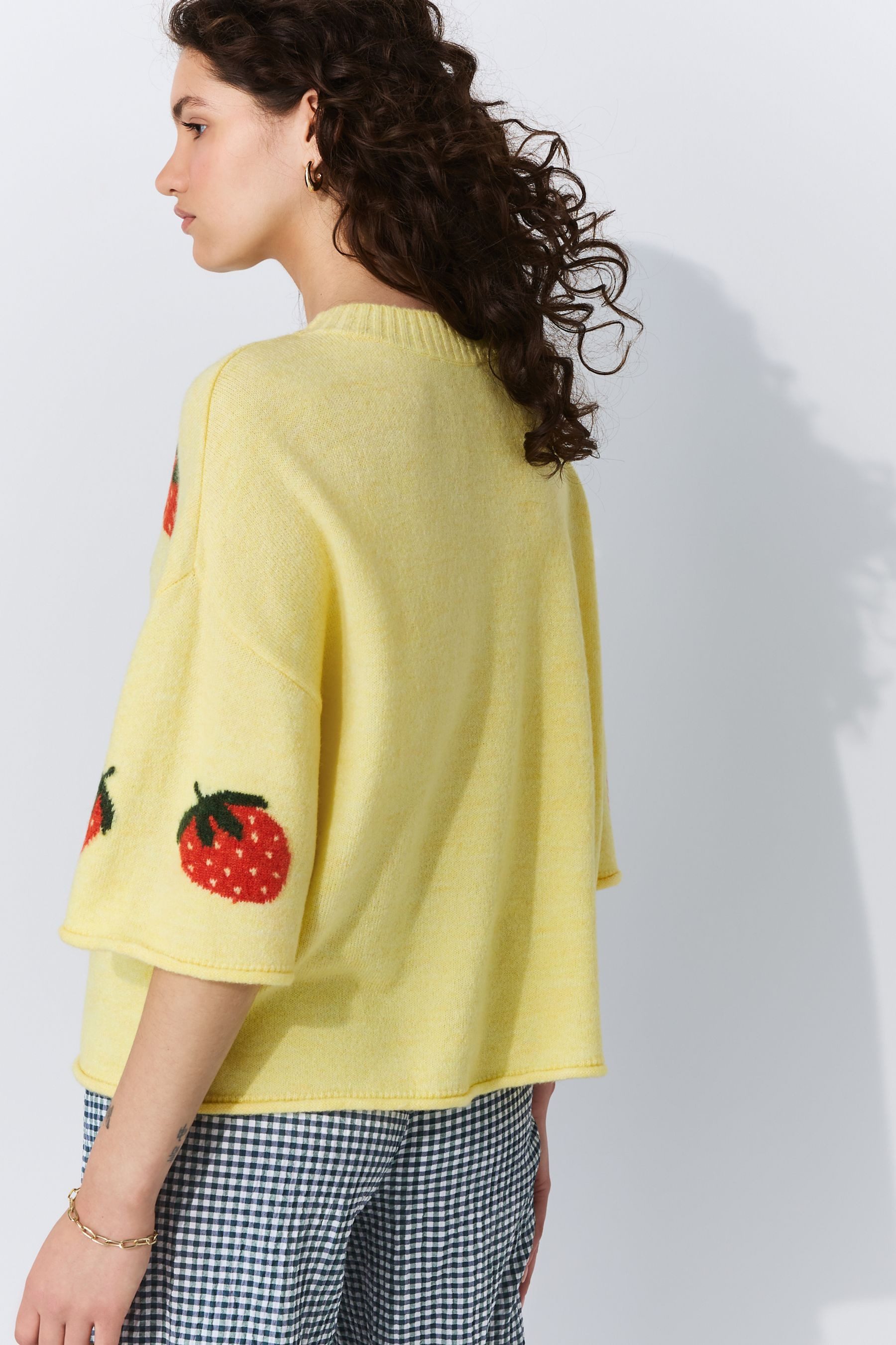 Next Strickpullover Stricktop mit halblangen Ärmeln, günstig online kaufen