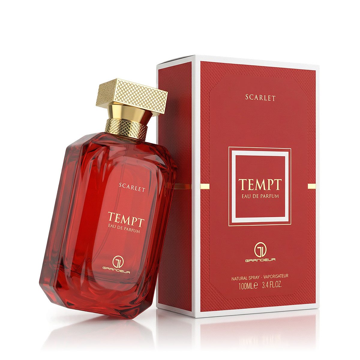Grandeur Eau de Parfum Tempt Scarlet