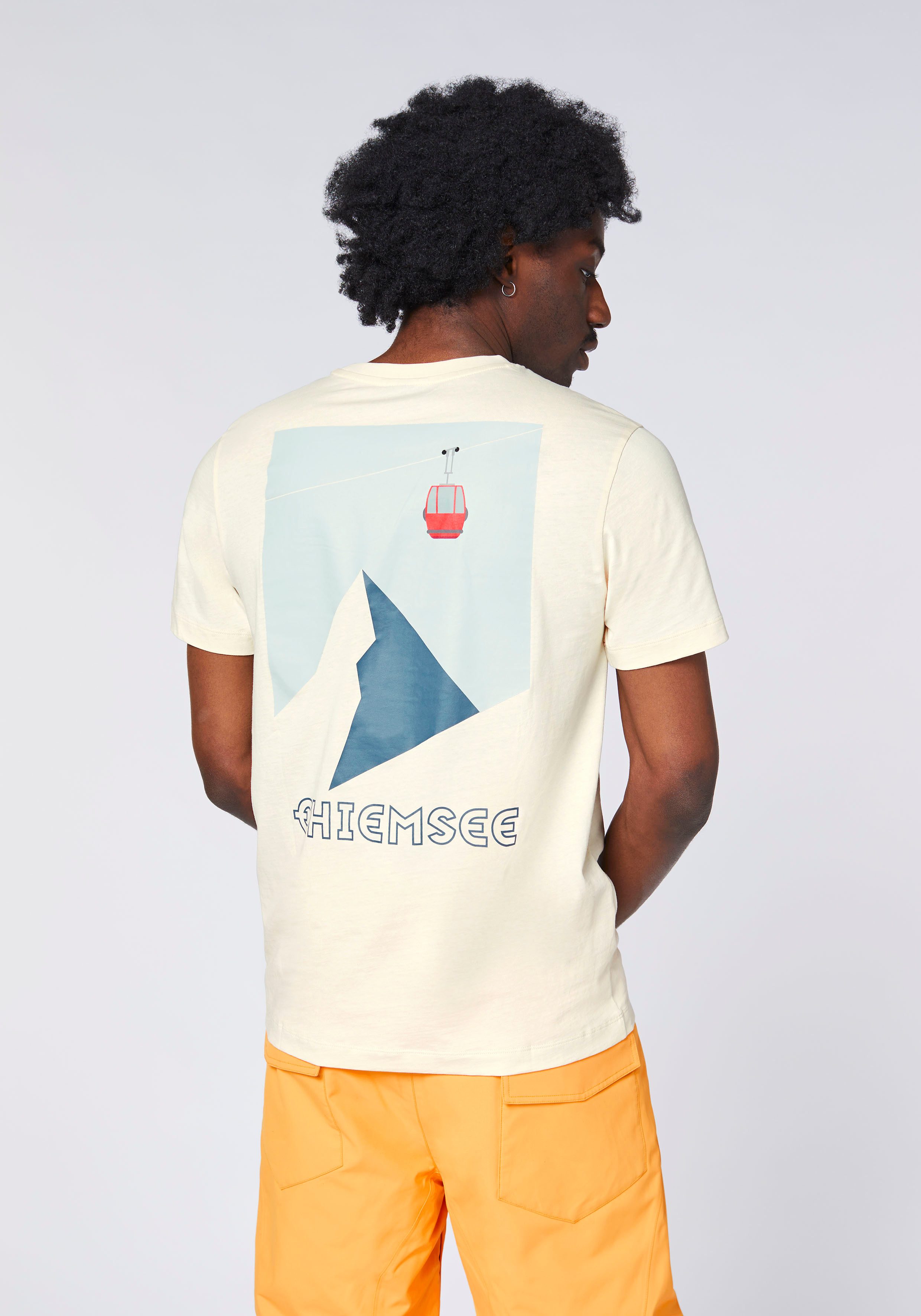 Chiemsee Print-Shirt - mit plakativem Rückenprint