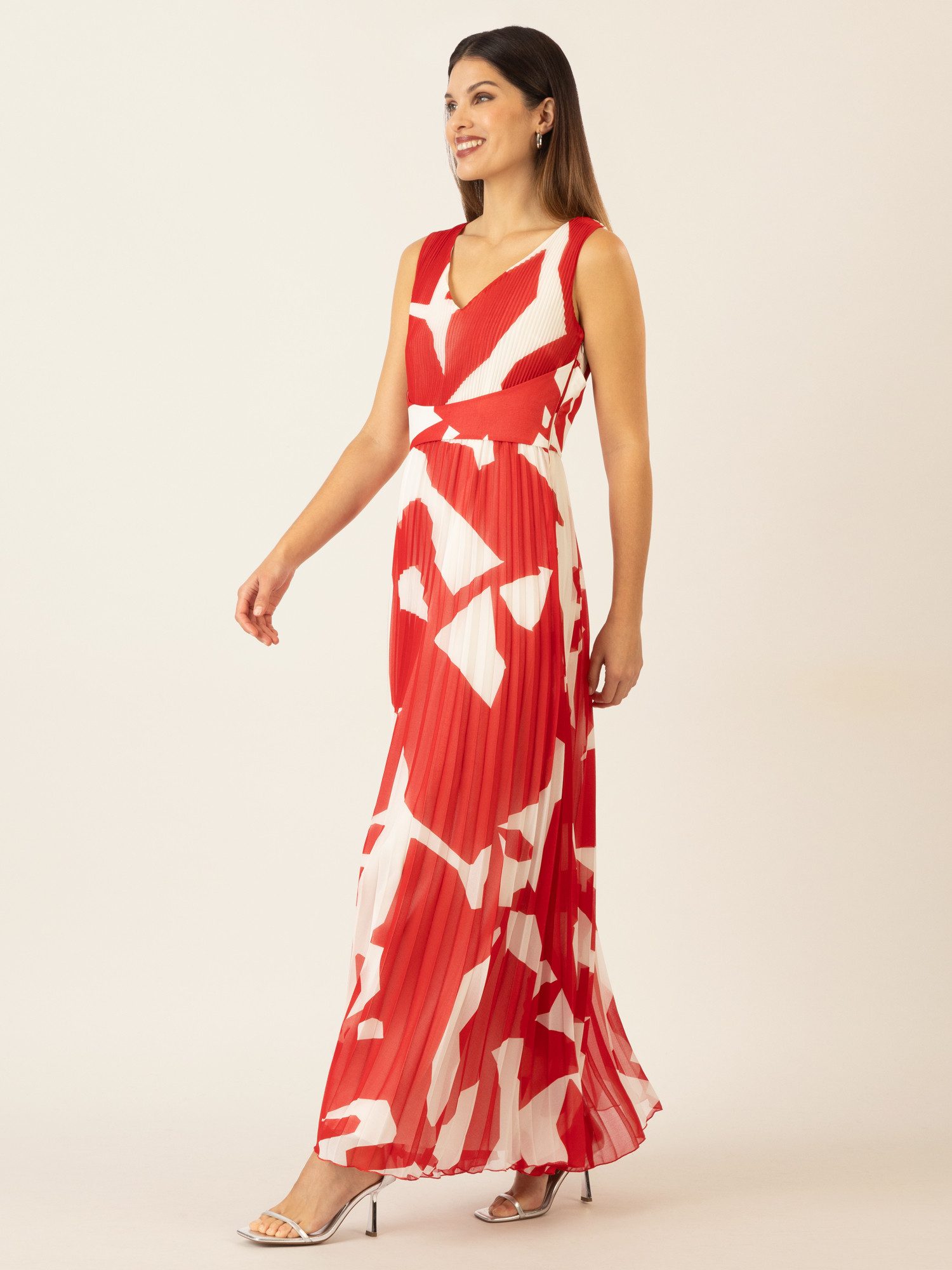Apart Abendkleid aus leicht körnigem Chiffon günstig online kaufen