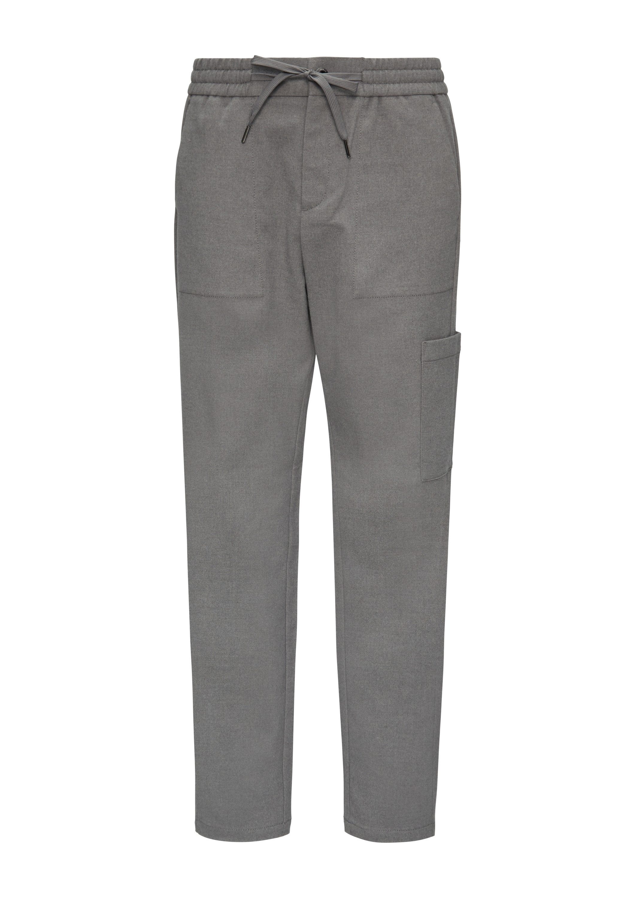 s.Oliver Chinos Hose Weiche Relaxed-Jogpants mit Tapered Leg günstig online kaufen