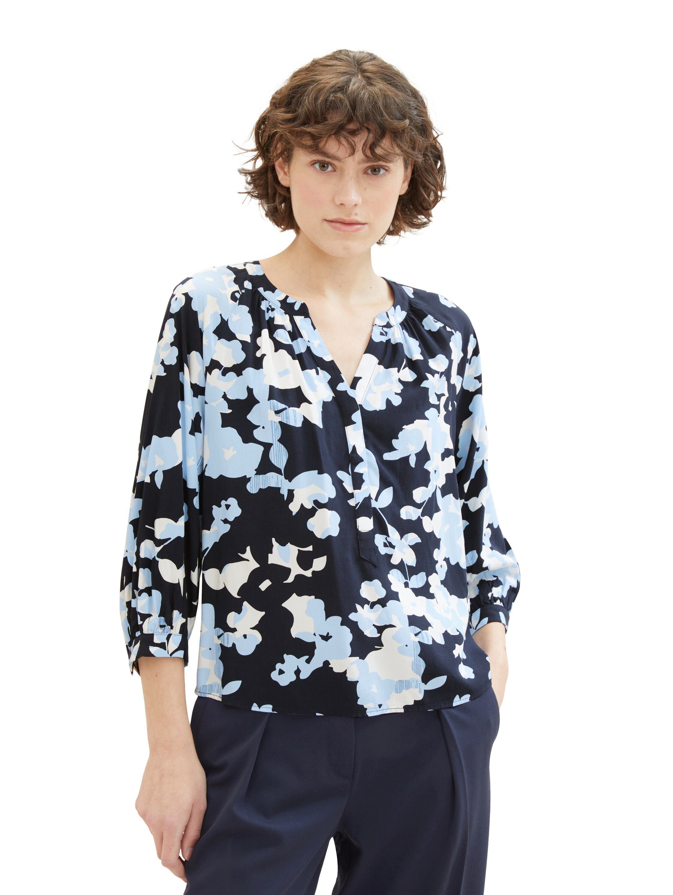 Druckbluse
