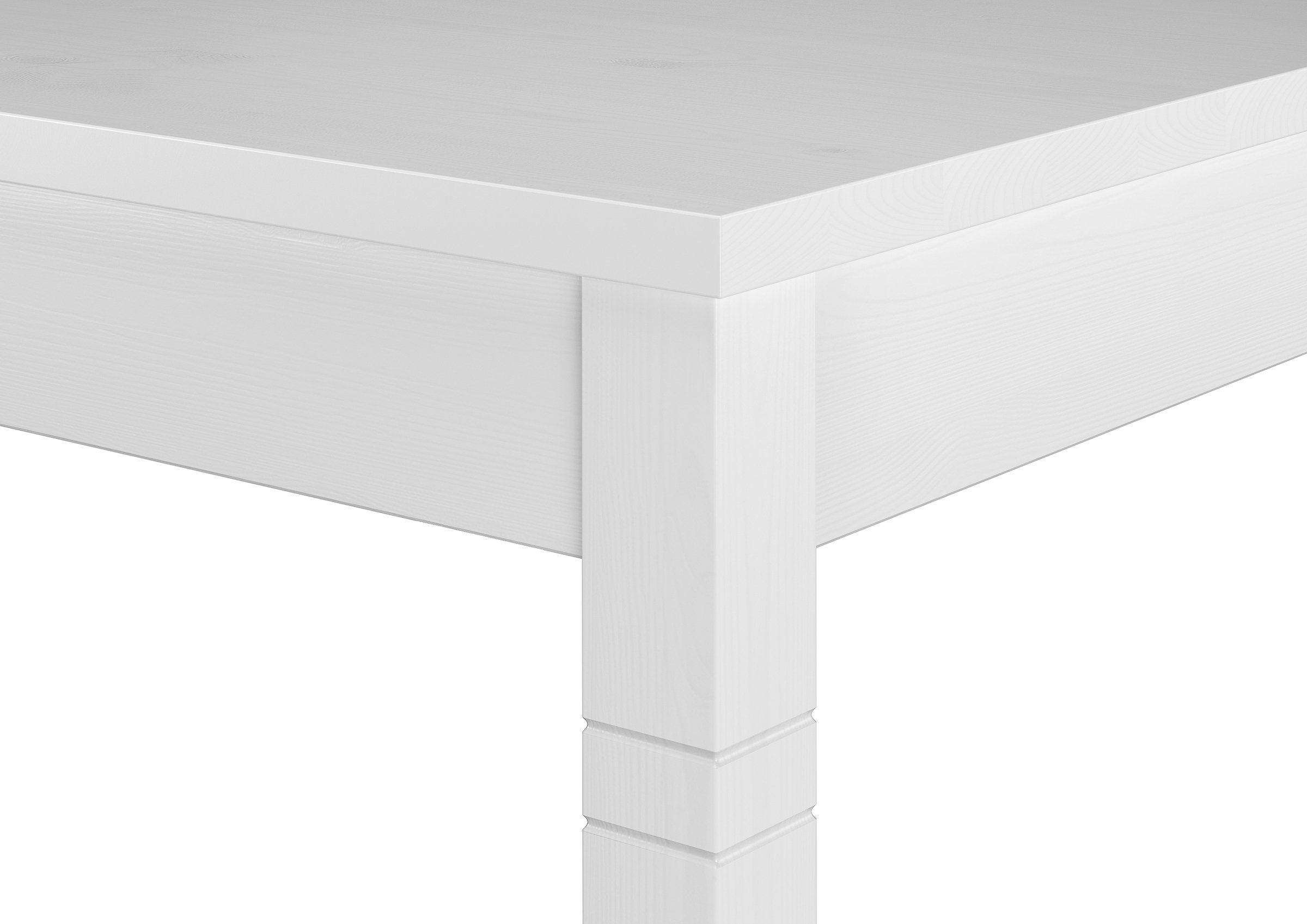 Küchentisch Holztisch Tisch Esstisch 80x120 weiß Küchentisch ERST-HOLZ Massivholz