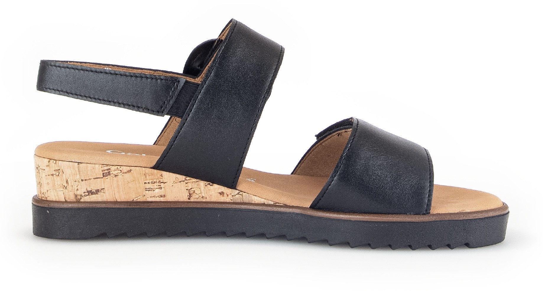 Gabor GENUA Keilsandalette, Riemchensandale, Sommerschuh, Komfortschuh in Weite G (weit)