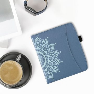 kwmobile E-Reader-Hülle Schutzhülle für Pocketbook Era / Era Color, Vorderfach Handschlaufe - Aufgehende Sonne Design