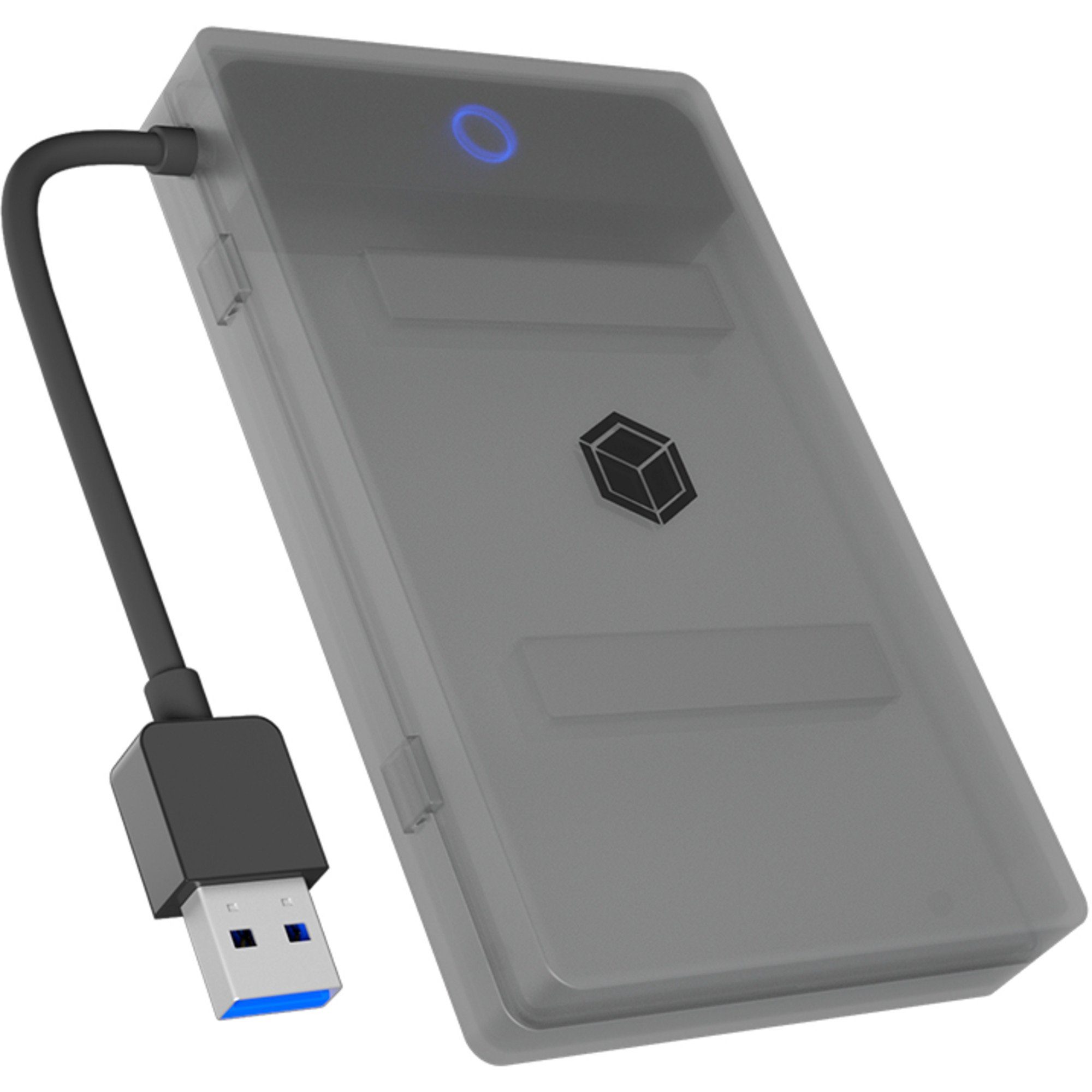 Festplatten-Gehäuse ICY BOX IB-AC603b-U3, Adapter, (Adapter für 1x