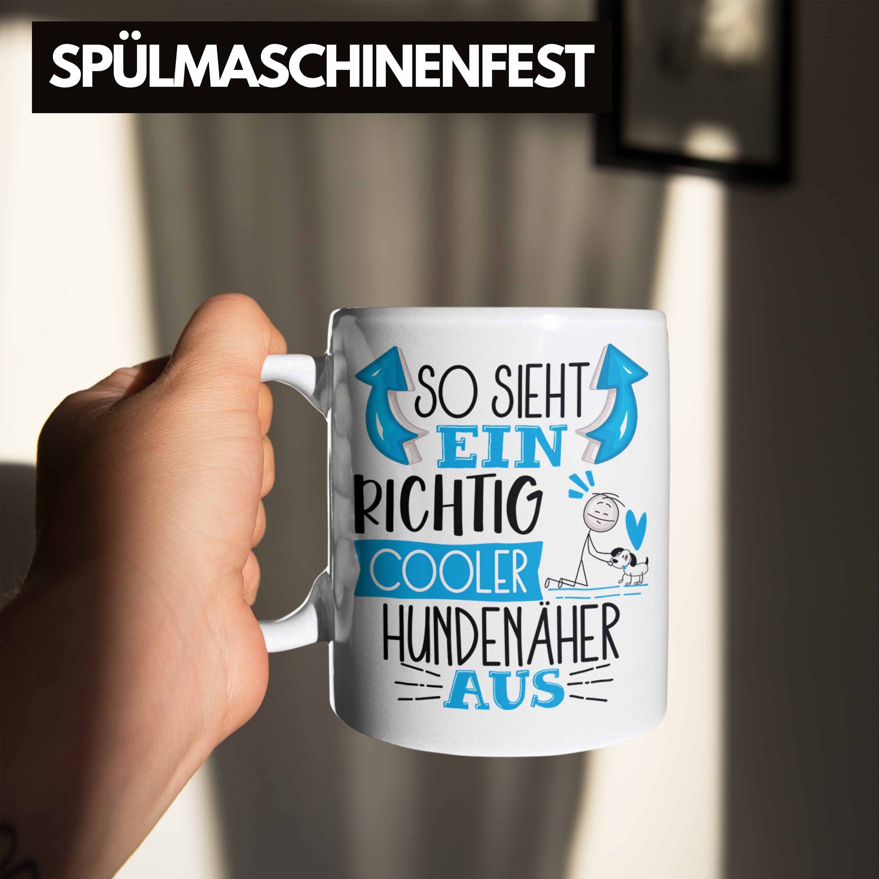 Tasse Hundenäher Geschenk Weiss Tasse Hundenäher L Aus Trendation Cooler Ein Sieht So Richtig