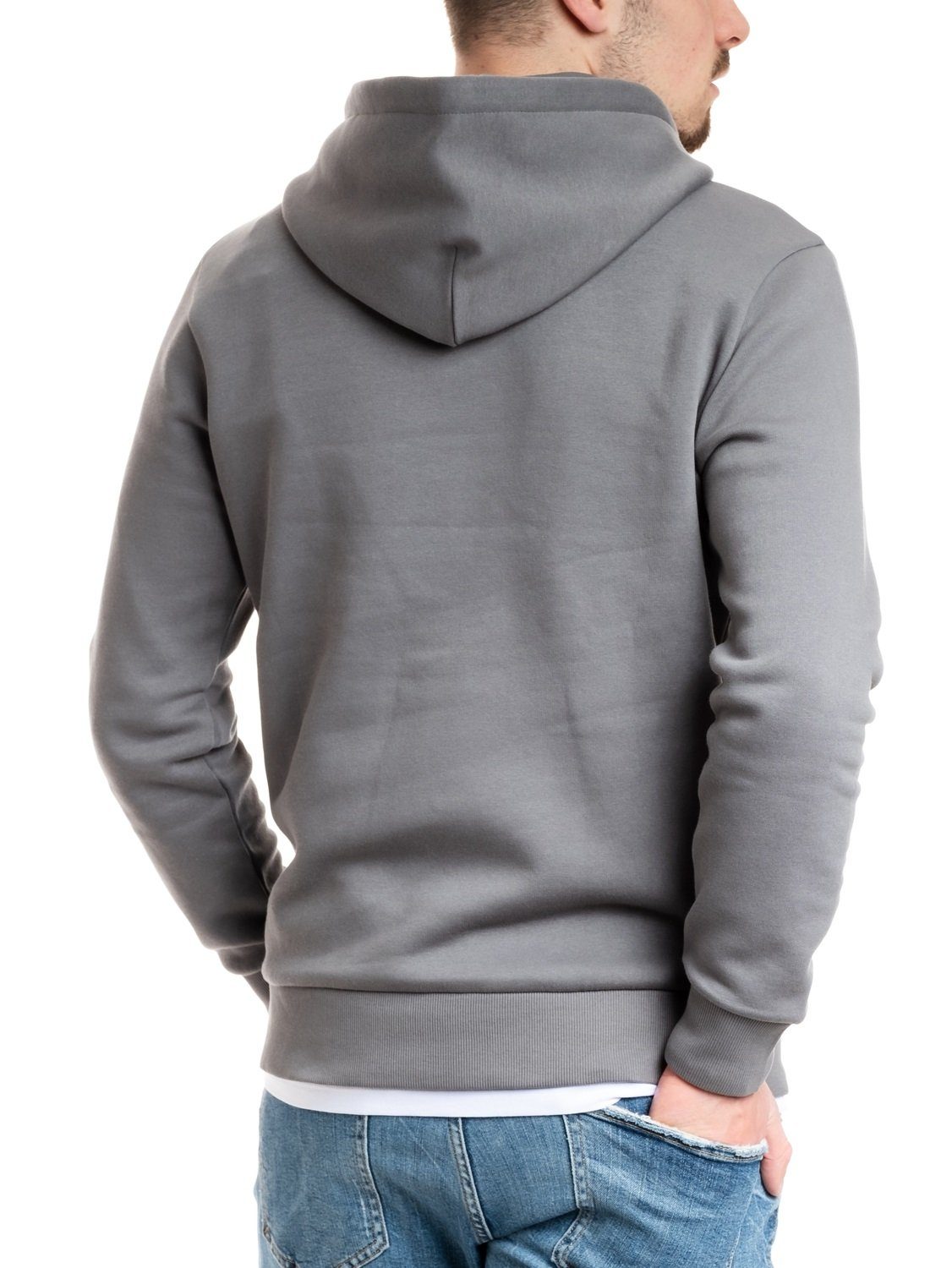 Jack & Jones Hoodie mit Kängurutasche, mit Kapuze, mit Logodruck – Bild 5 von 5