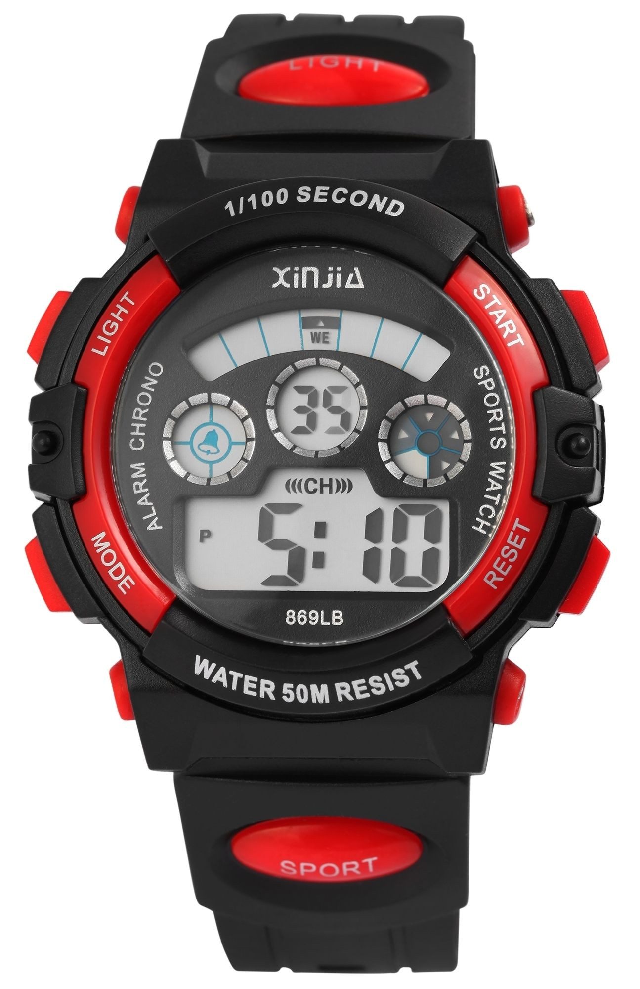 XINJIA Quarzuhr XI004 Unisex Digitaluhr, Kunststoff, günstig online kaufen