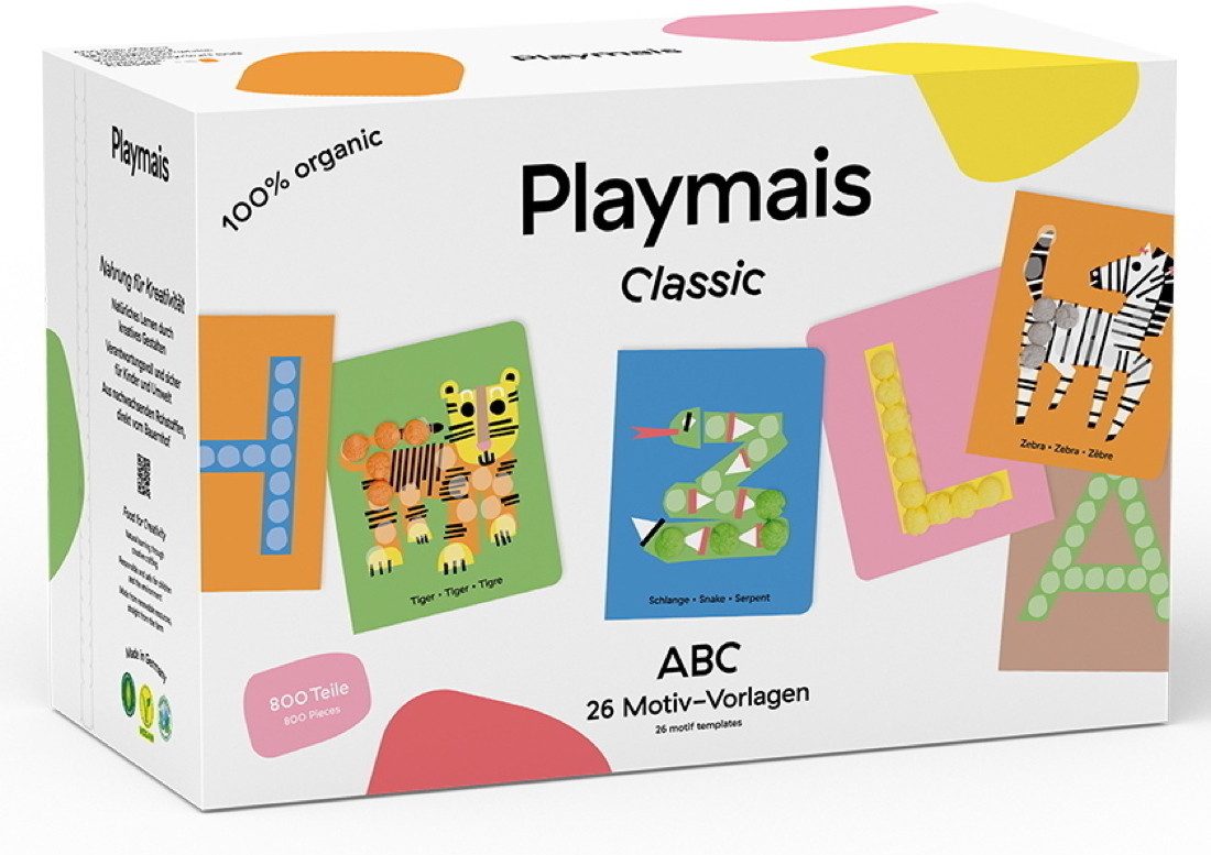 PlayMais Kreativset Bastel Kreativität Bastelset Classic 800 ABC Buchstaben ab 4 160964