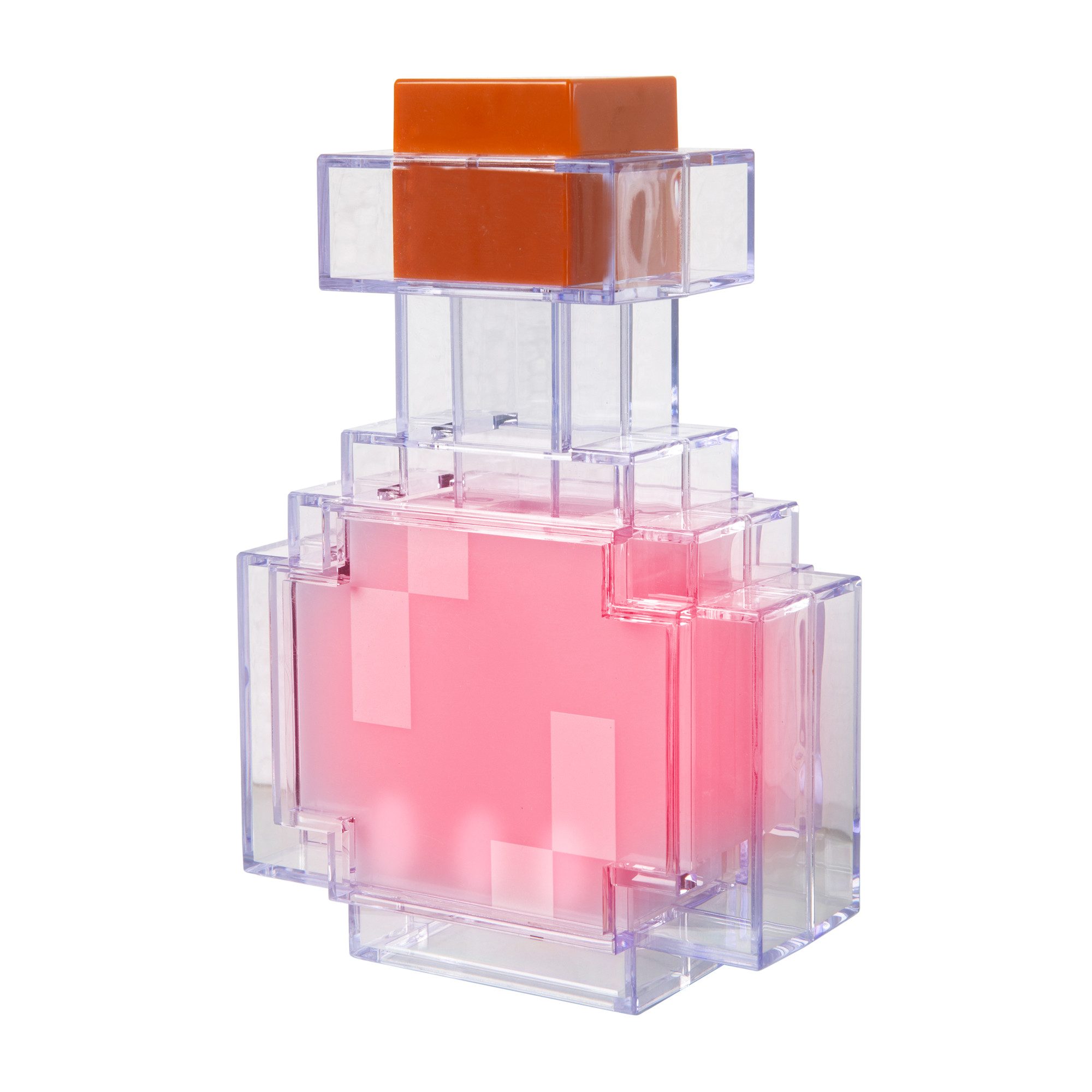 Minecraft LED Dekolicht - Deko für Minecraft Fans - Dekolampe, aufladbarer Akku, LED fest integriert, Designs: Fackel, Potion, Creeper, Netherite, Fuchsbaby oder Axolotl