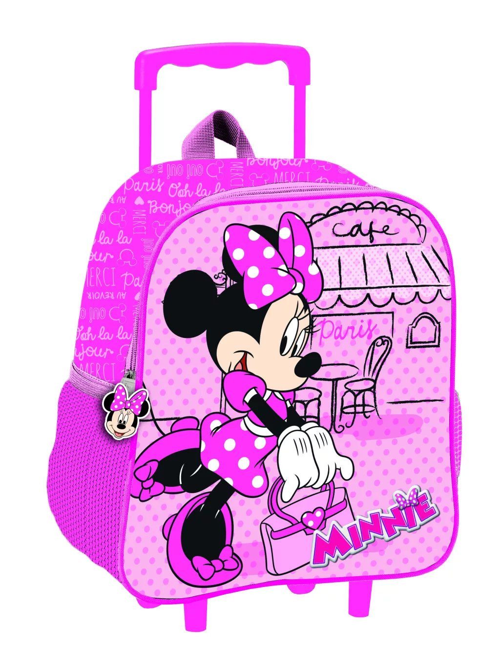 Kinderrucksack Disney Minnie Mouse Trolley-Rucksack für Kindergartenkinder 32 cm