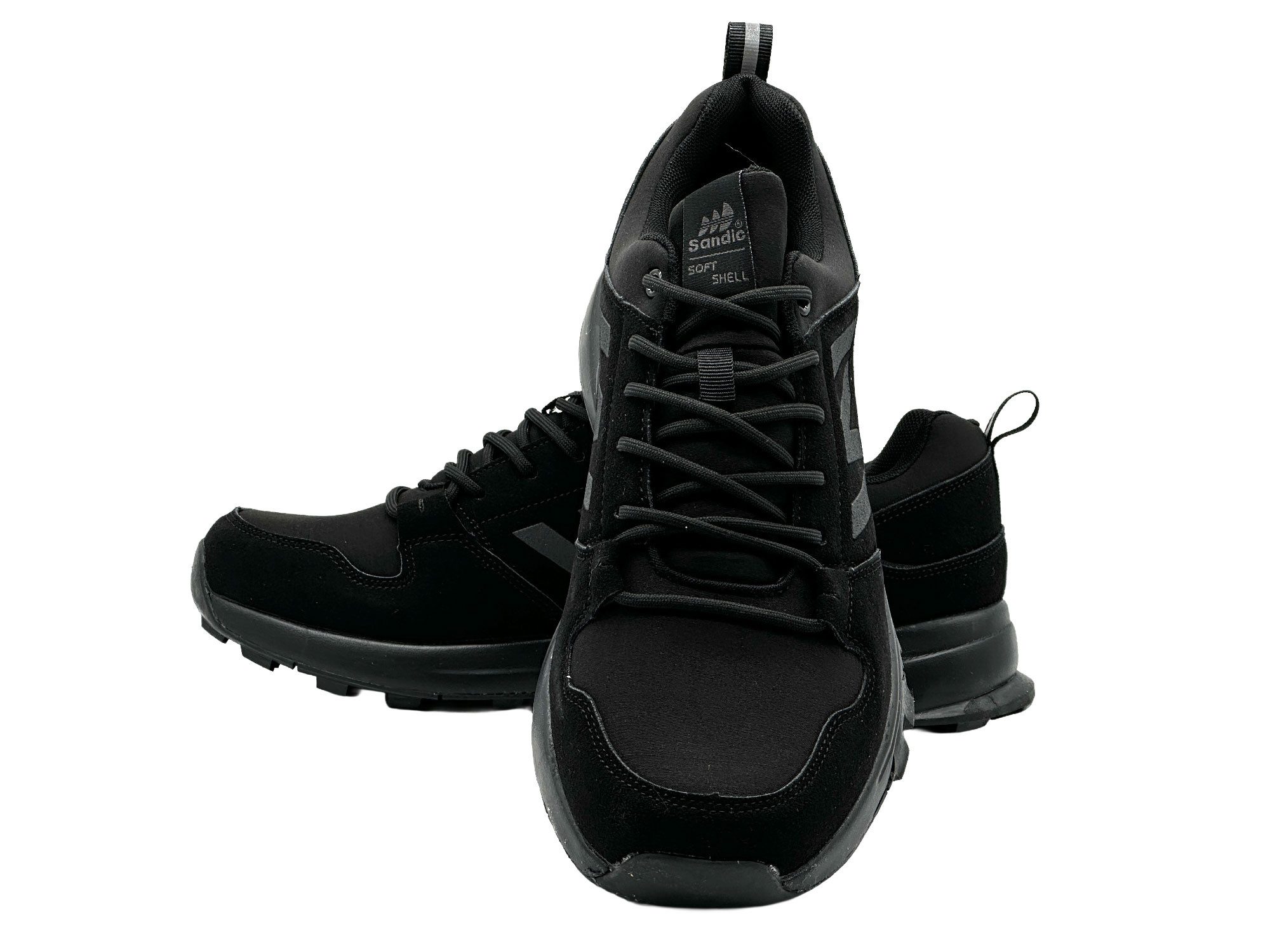 Nowaland Leichte Wanderschuhe mit wasserabweisendem Softshell und Profilsohle Wanderschuh Wasserabweisend, atmungsaktiv und rutschhemmend – ideal für Outdoor