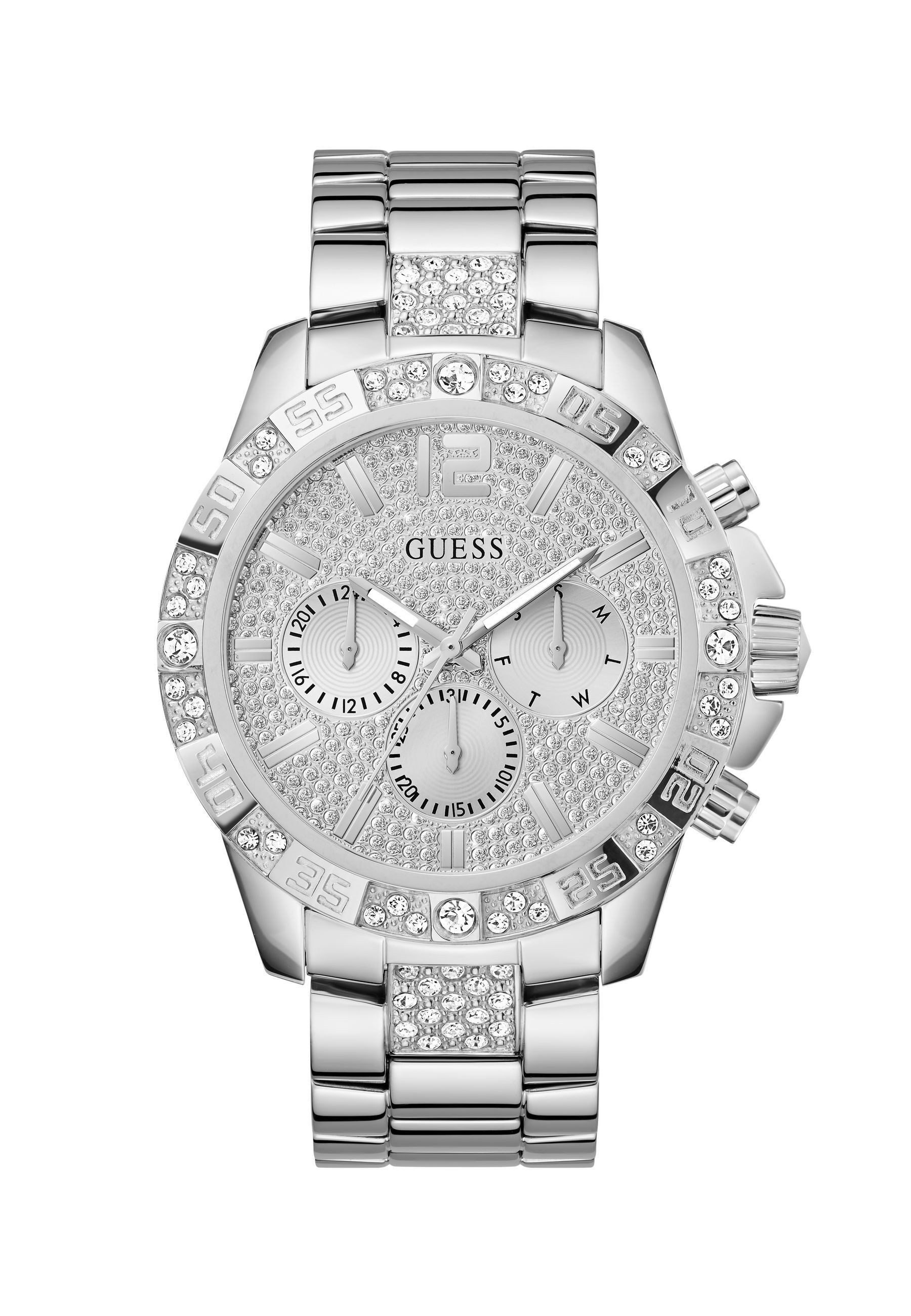 Guess Quarzuhr MAJESTIC, (1-tlg), Quarz-Analoguhr günstig online kaufen