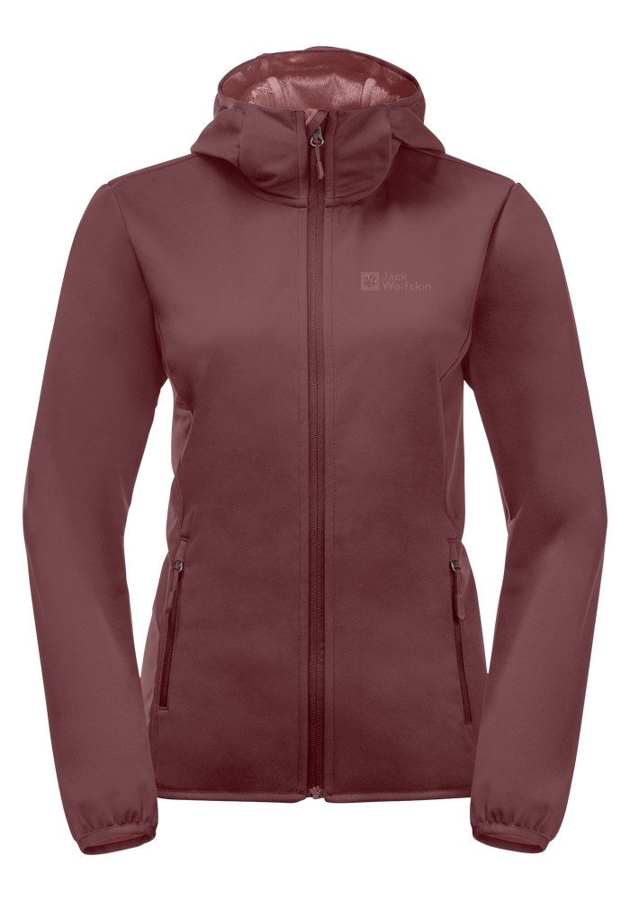 Jack Wolfskin Softshelljacke WINDHAIN HOODY W günstig online kaufen