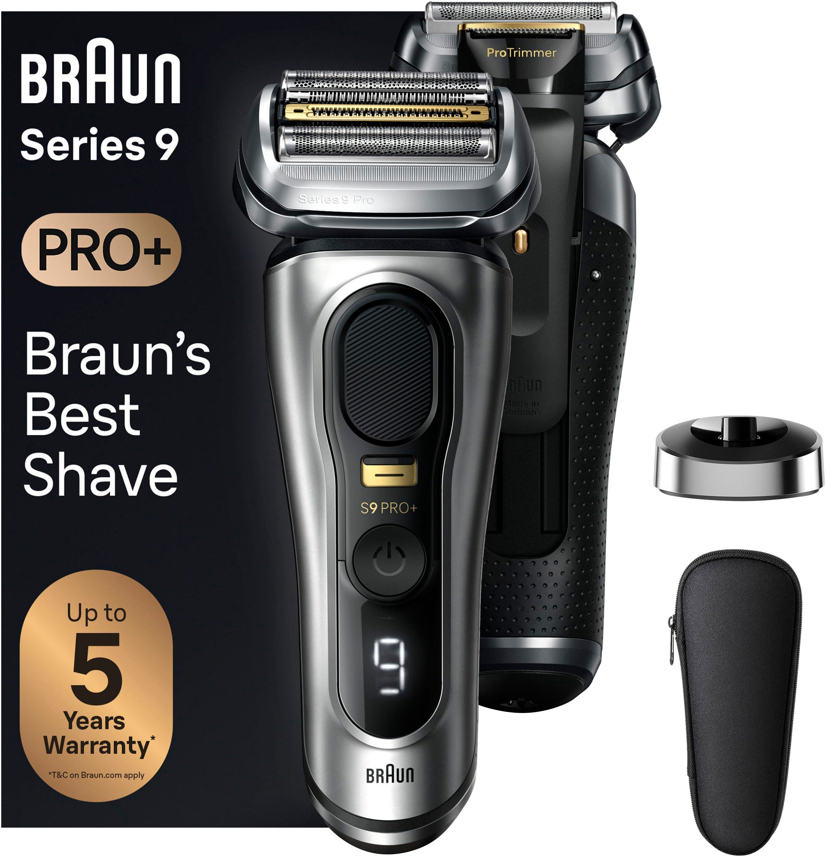 Braun Elektrorasierer Series 9 Pro+ 9517s, Precision ProTrimmer