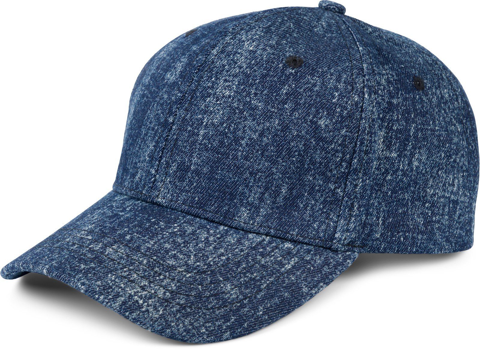 styleBREAKER Baseball Cap (1-St) Denim Baseball Cap Dunkelblau