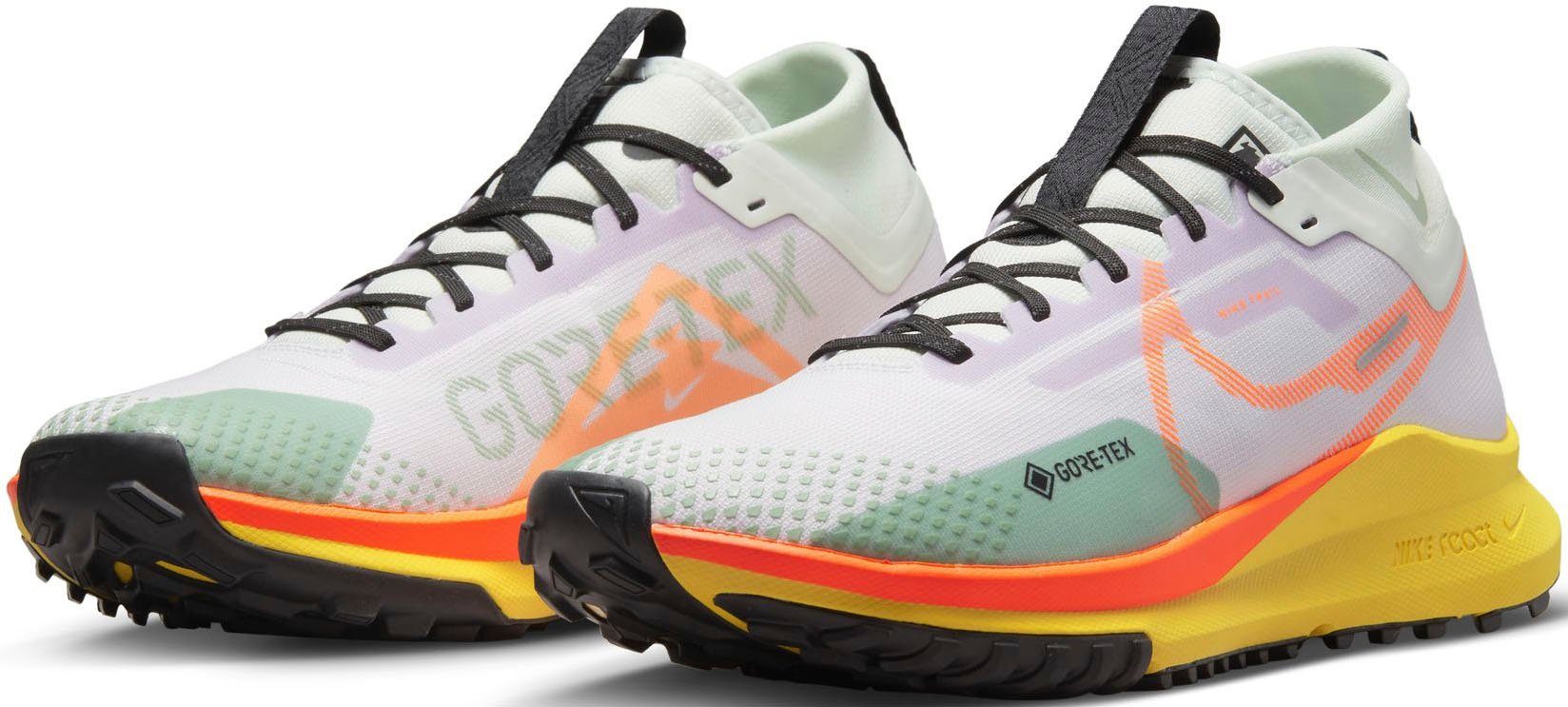 Nike PEGASUS TRAIL 4 GORE-TEX WATERPROO Laufschuh wasserdicht BARELY-GRAPE-TOTAL-ORANGE-BARELY-GREEN