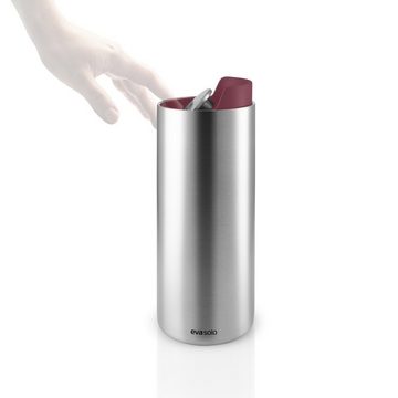 Eva Solo Thermobecher Urban To Go Cup Pomegranate, Edelstahl, Kunststoff