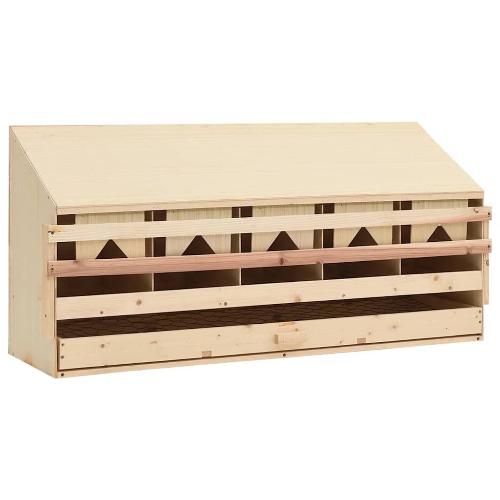 vidaXL Legenest vidaXL 5er Legenest 117x33x54 cm Massivholz Kiefer