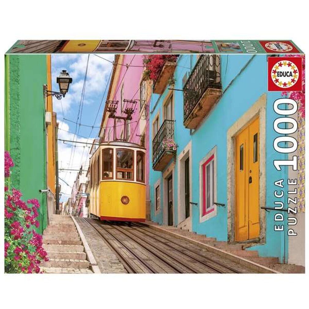Educa Puzzle Puzzle Lisboa 1000 Stücke, Puzzleteile