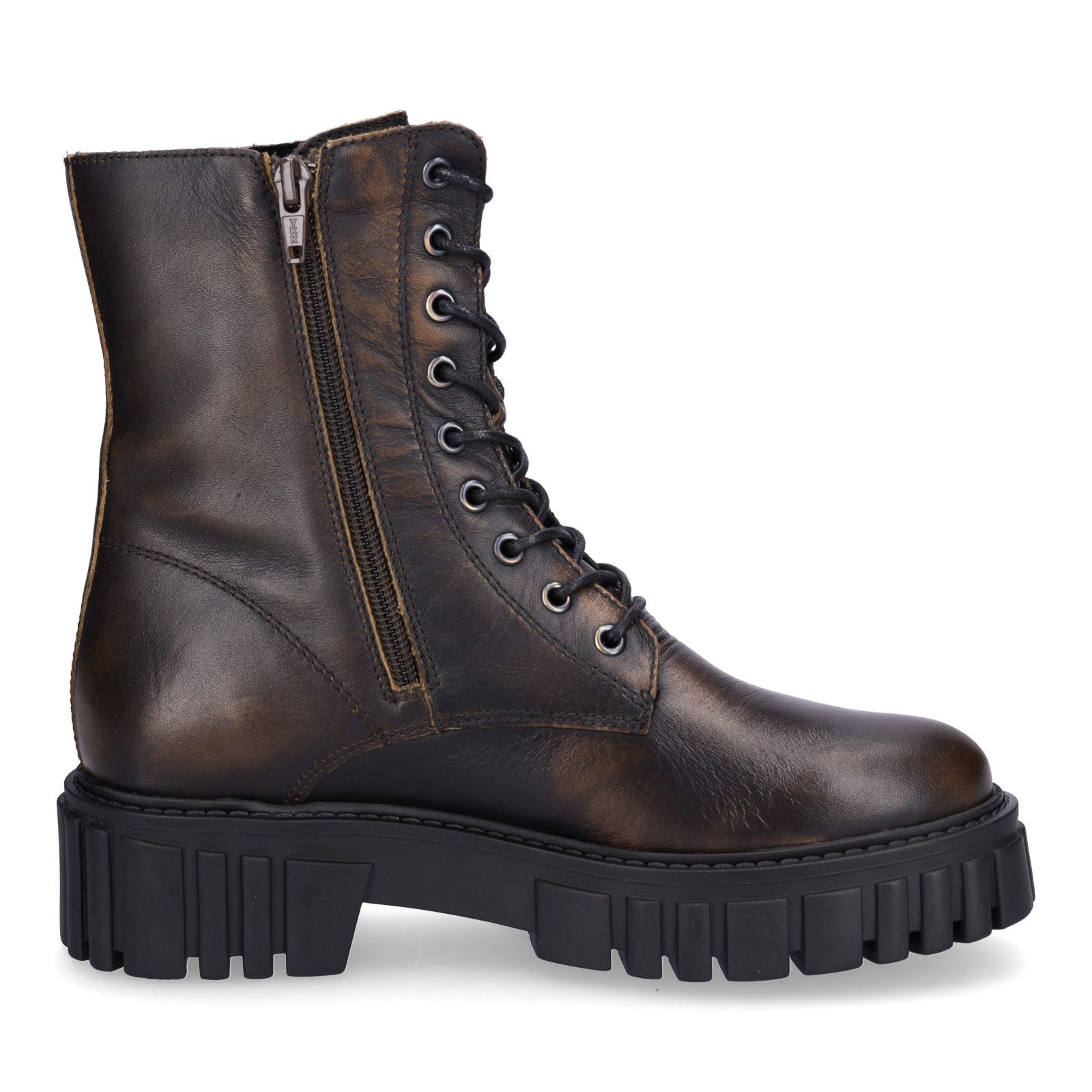 PALPA Palpa Damen Schnürstiefelette cognac Stiefelette – Bild 4 von 5