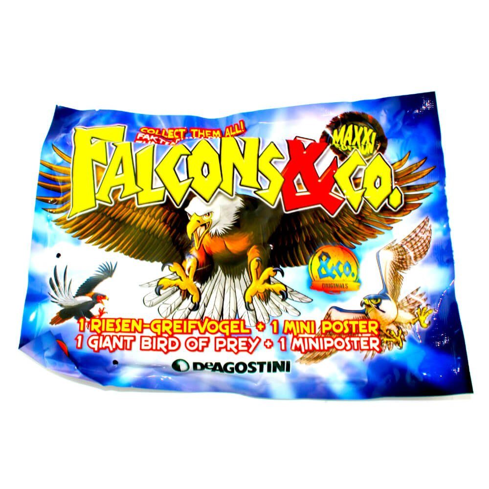DeAgostini Sammelfigur DeAgostini Falcons & Co - Maxxi Edition - Sammelfiguren - 1 Booster (Set), Sammelfigur - 1 Tüte