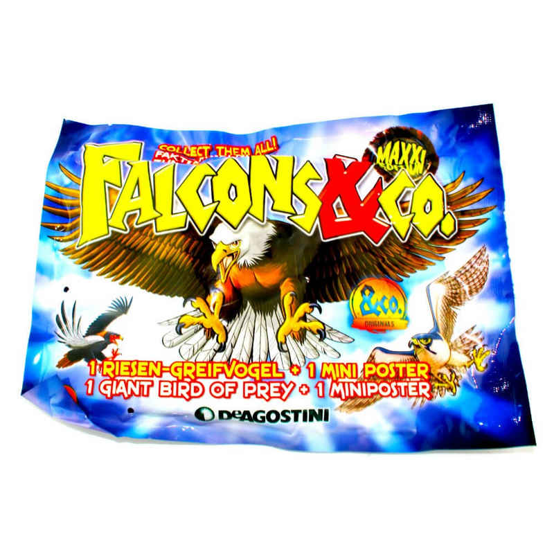 DeAgostini Sammelfigur DeAgostini Falcons & Co - Maxxi Edition - Sammelfiguren - 1 Booster (Set), Sammelfigur - 1 Tüte