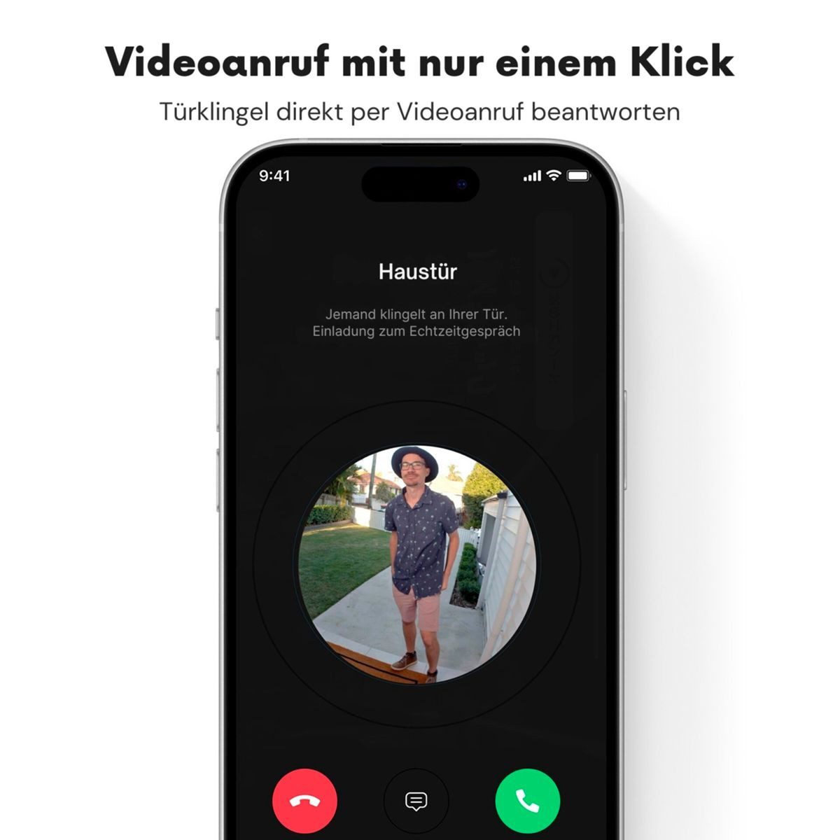 Aosu Überwachungskamera Zubehör Smart Security Video Doorbell SE – Bild 4 von 5