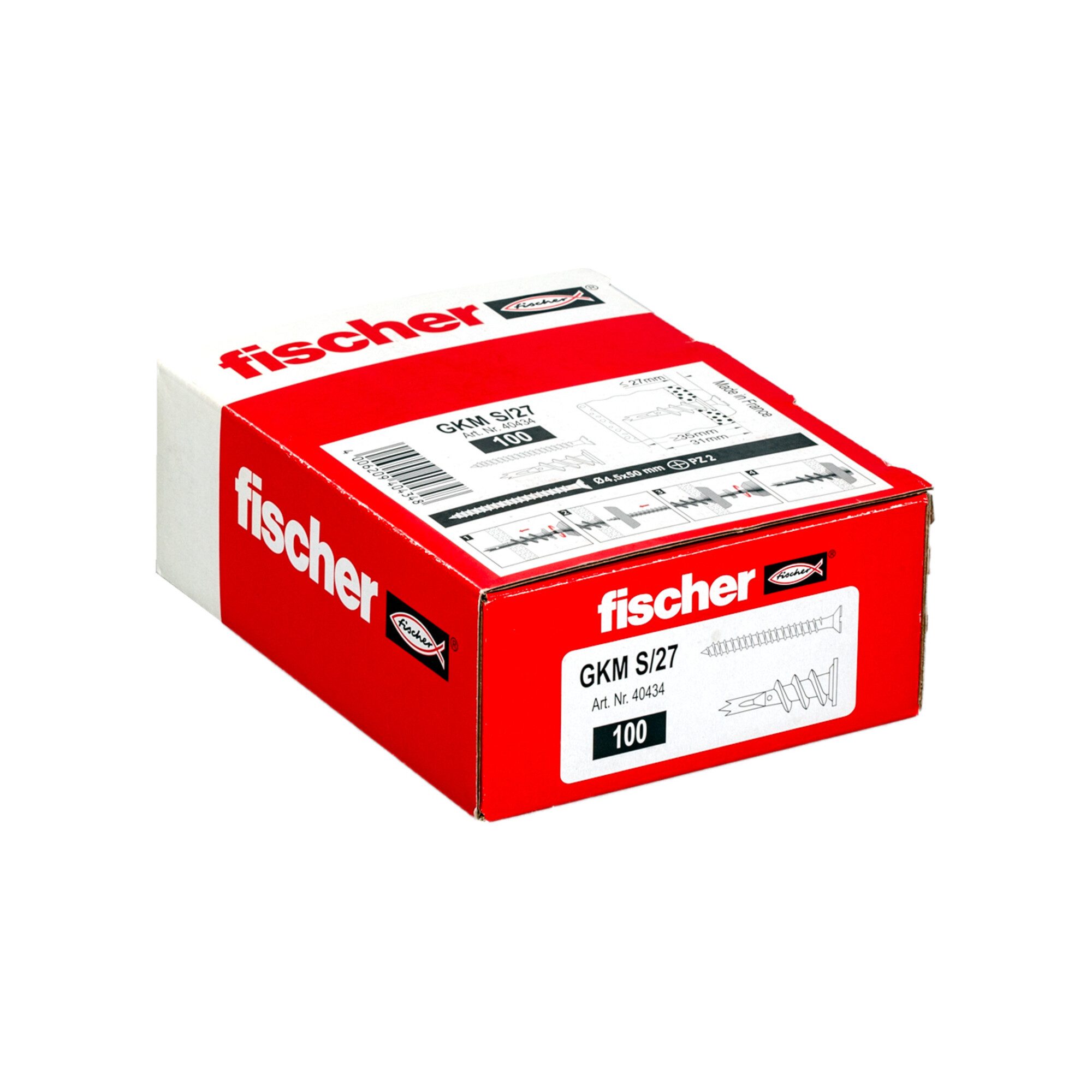 fischer Gipskartondübel fischer Gipskartondübel Metall GKMS 27 100 Stk