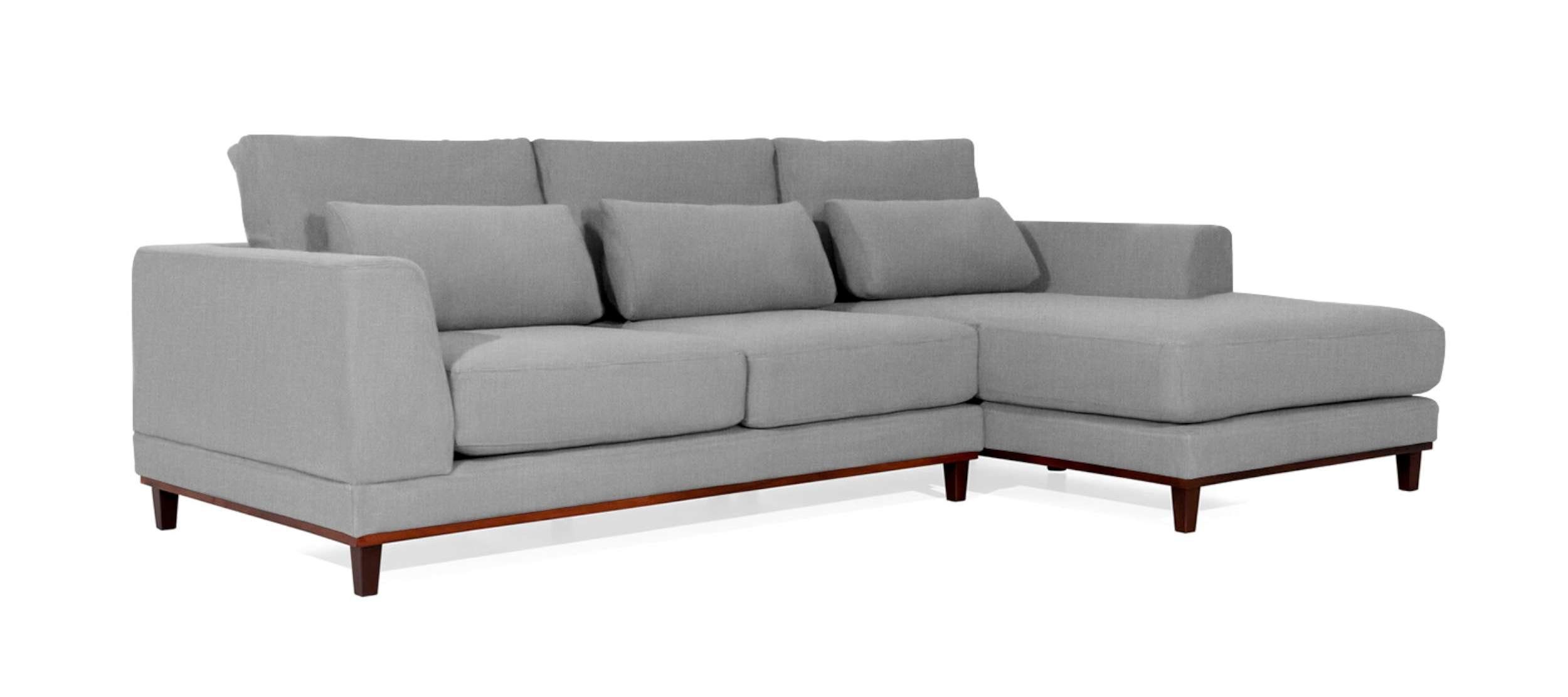 Stylefy Ecksofa Vivien, L-Form, Eckcouch, mane stellbar, im Design bestellbar, Modern frei rechts Schaumstoffpolsterung, oder Raum links