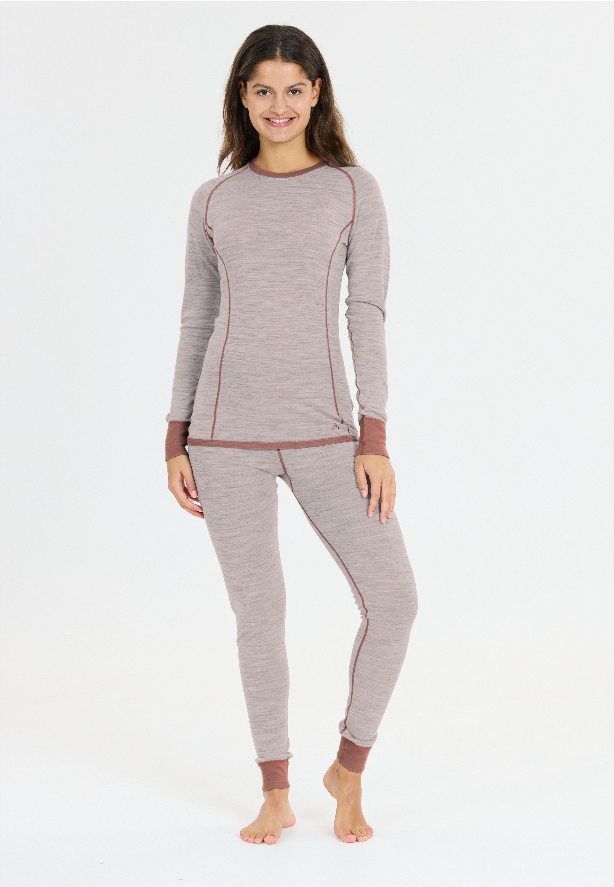 WHISTLER Funktionsshirt BRANDI (1-tlg) mit hohem Merinowolle-Anteil