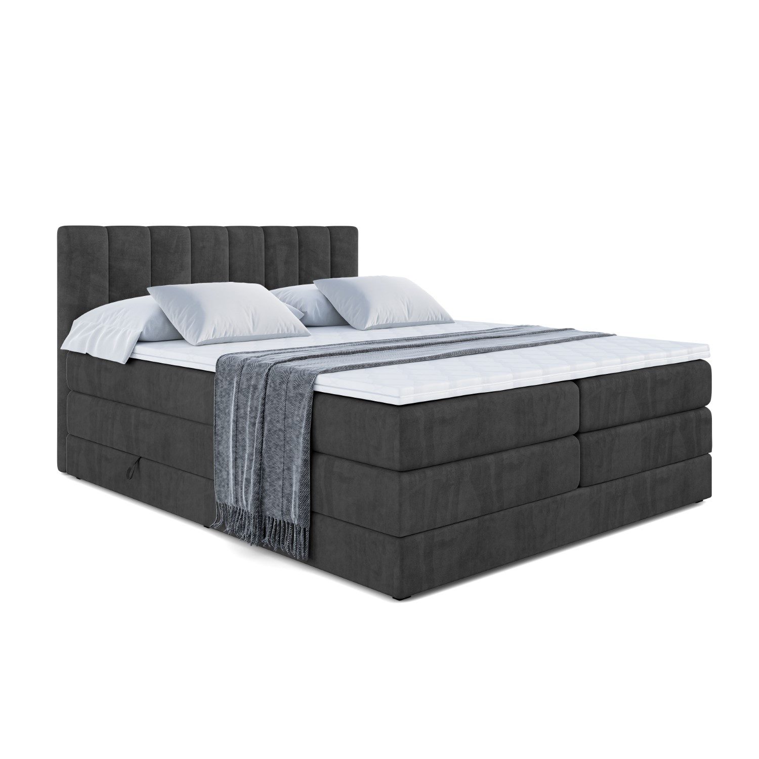 ALTDECOR Boxspringbett OTTA KING (Multipocket-Matratze H4, günstig online kaufen