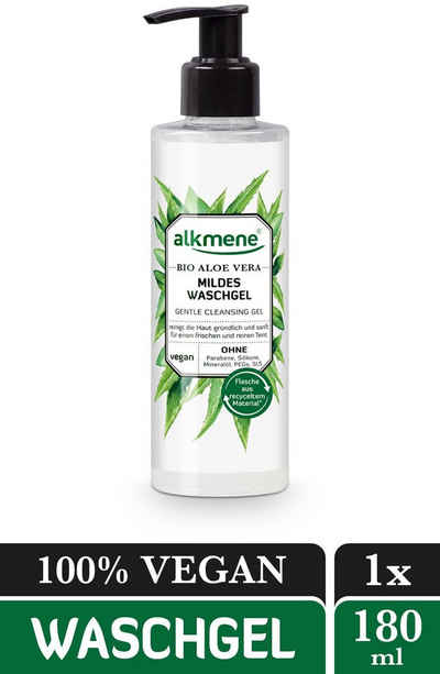 alkmene Gesichtsreinigungsgel Waschgel Bio Aloe Vera - milde & vegane Gesichtsreinigung, 1-tlg.