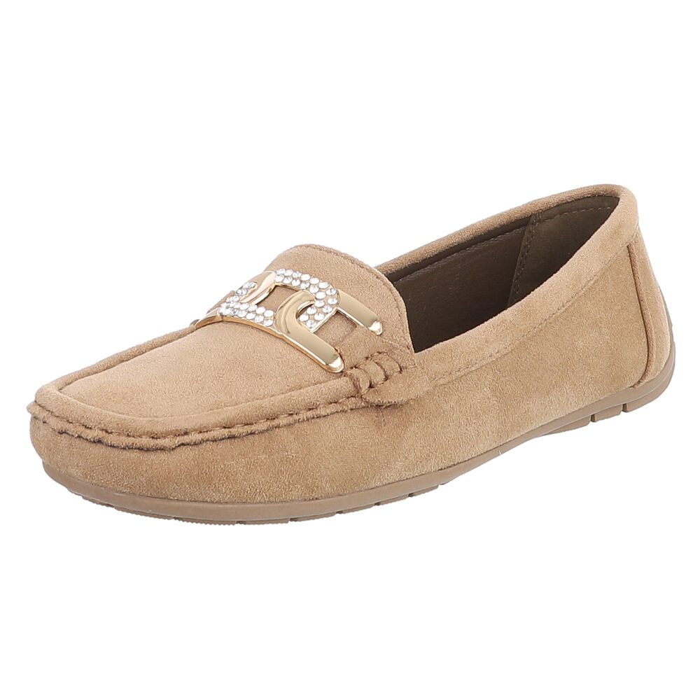 Ital-Design Mokassin mit Glitzerdetails für Damen, vielseitig und bequem Sl günstig online kaufen