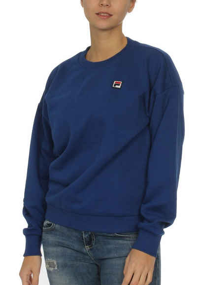 Fila Sweatshirt Fila Sweater Damen SUZANNA CREW SWEAT 687456 Blau 949 Sodalite Blue Royalblau