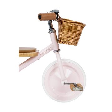 BANWOOD Dreirad Trike Pink Rosa, mit abnehmbarem Schiebebügel für Kinder ab 2 Jahre