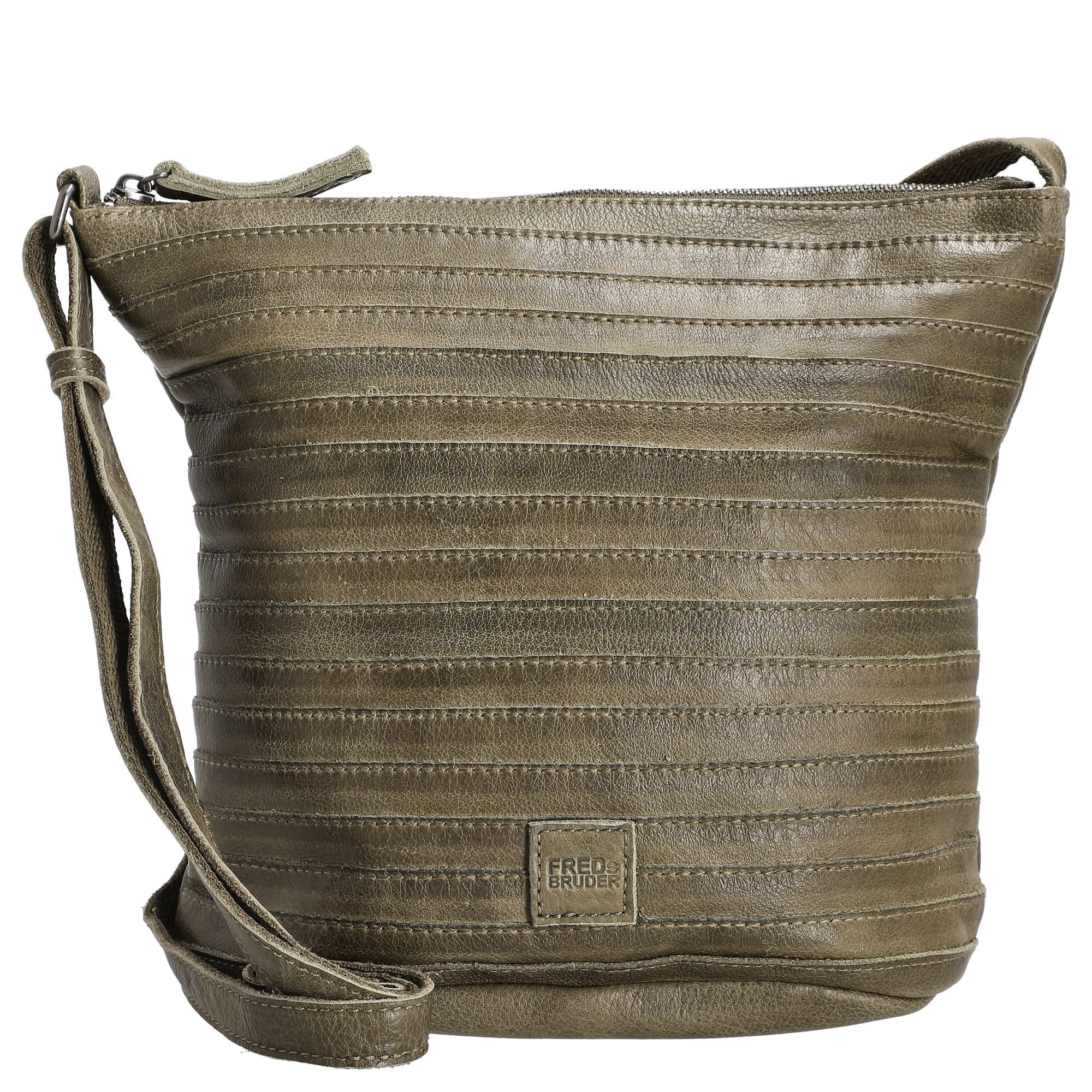 FREDsBRUDER Umhängetasche Gürtelinchen - Schultertasche 28 cm (khaki green)