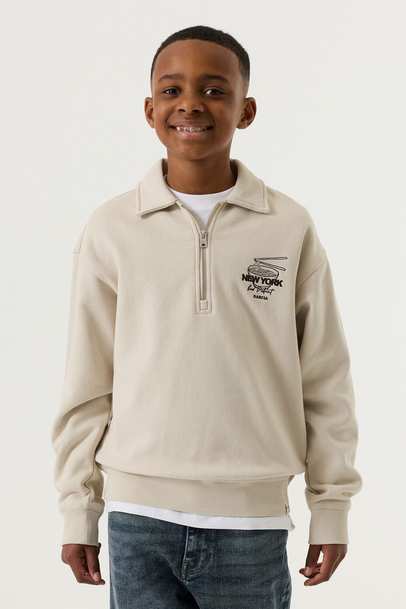 Garcia Sweatshirt mit Print for BOYS