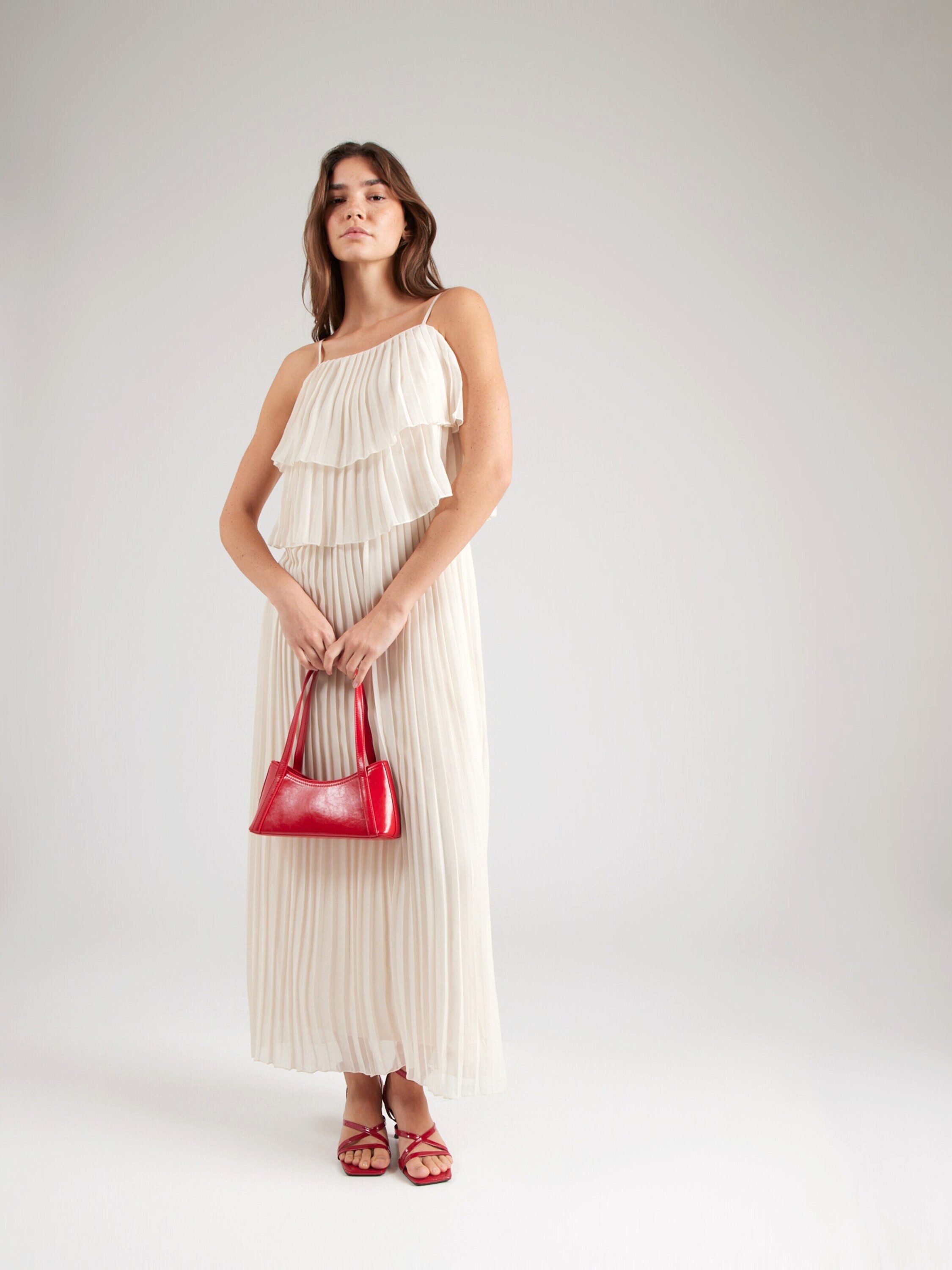 Vila Maxikleid Chiffan (1-tlg) Volant