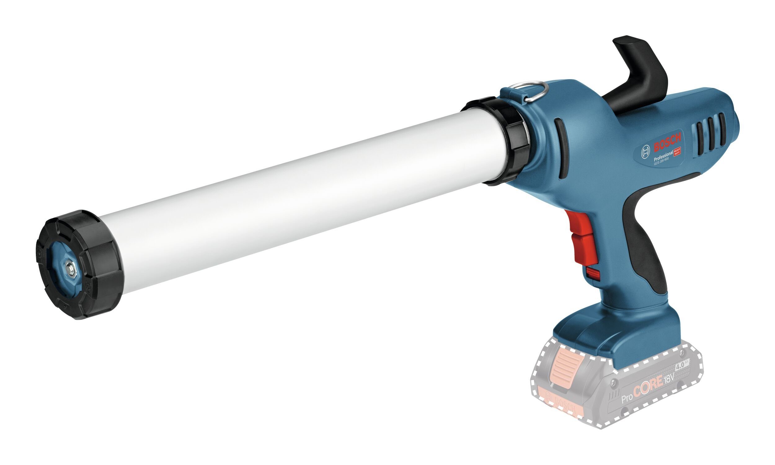 Bosch Professional Akku-Kartuschenpistole GCG 18V-600, Kartuschenpresse Ohne Akku - im Karton