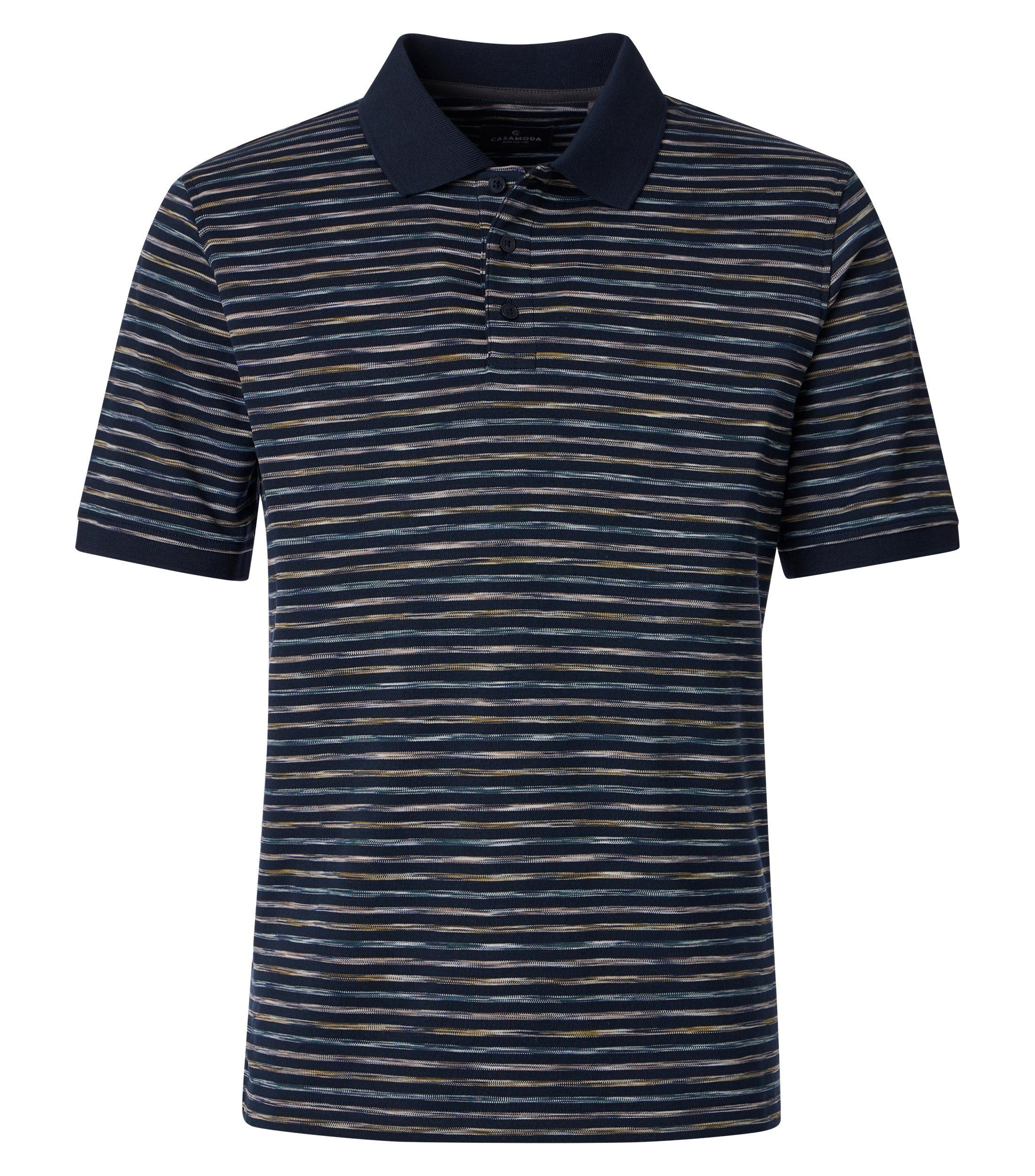 Poloshirt CASAMODA Polo-Shirt gestreift