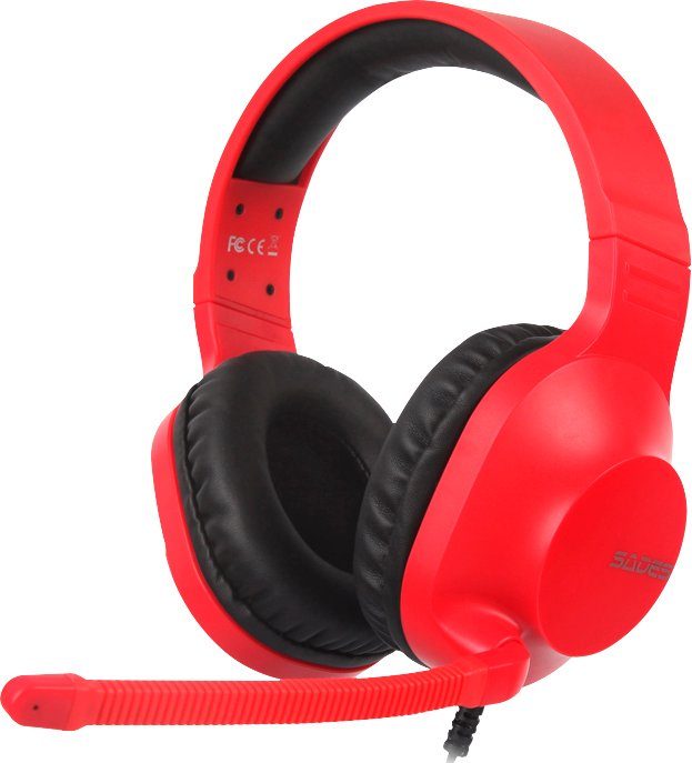 Sades Spirits SA-721 Gaming-Headset kabelgebunden rot