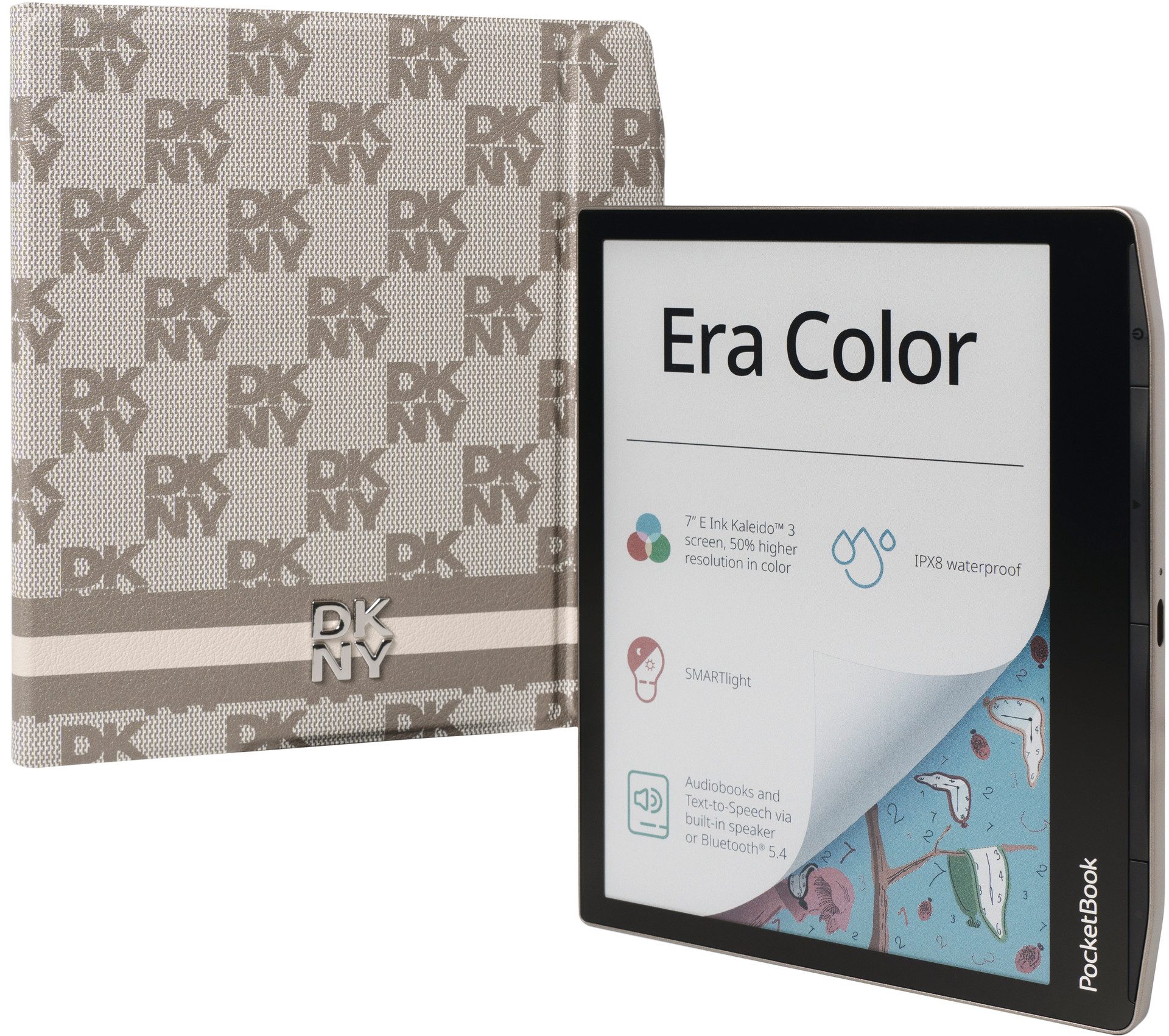 PocketBook PocketBook Era Color Bundle DKNY Beige DACH E-Book (7", 32 GB, WLAN, Wasserfest)