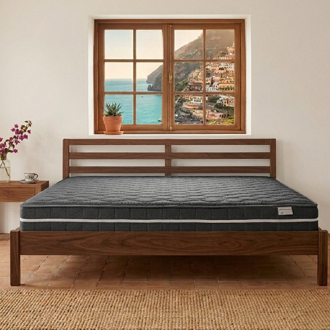 Visco-Matratze Matratze Boxspringlook, integrierter Topper, in 90x200 cm erhältlich, DI QUATTRO, 30 cm hoch, Matratze in 90x200 und 140x200 cm erhältlich, extrahohe Matratze