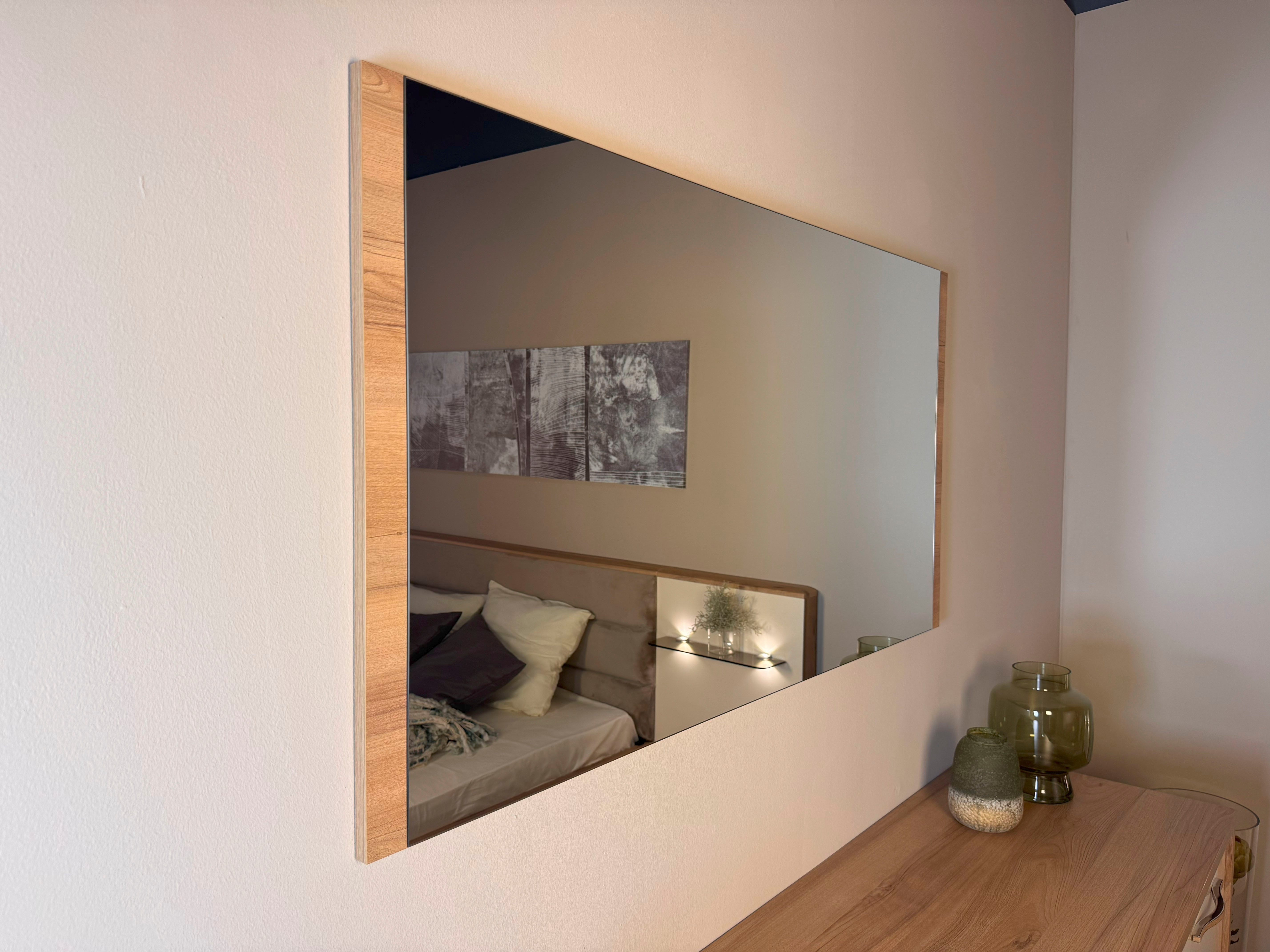 OTTO home Wandspiegel Gala, 123x65cm, FSC®-zertifizierter Holzwerkstoff, melaminbeschichtet, pflegeleicht