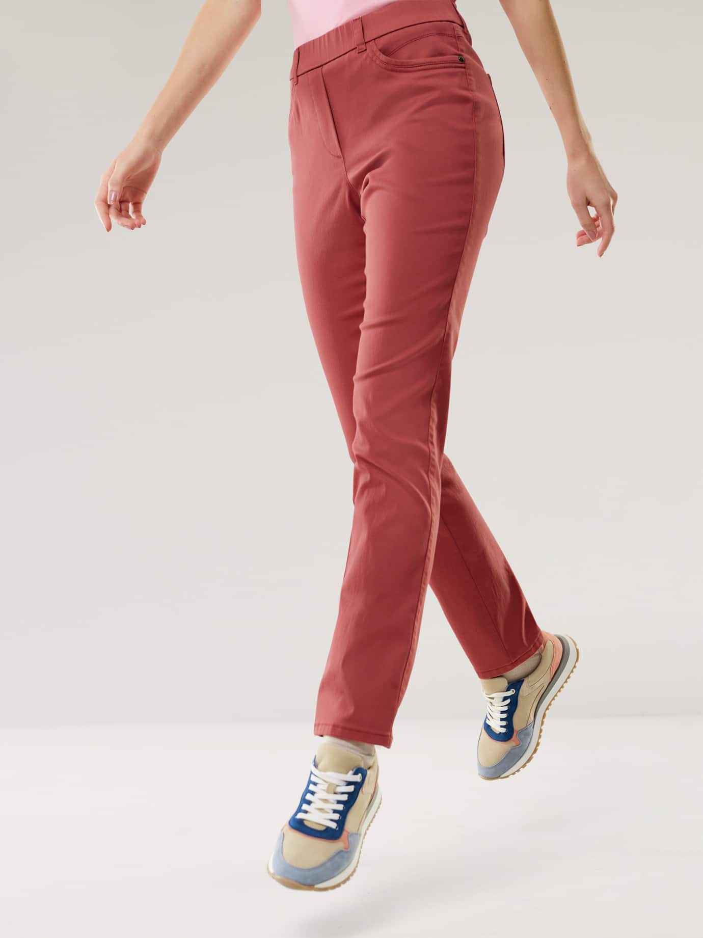 Walbusch Thermohose Damen Thermo-Extraglatt Baumwollhose Regular Fit