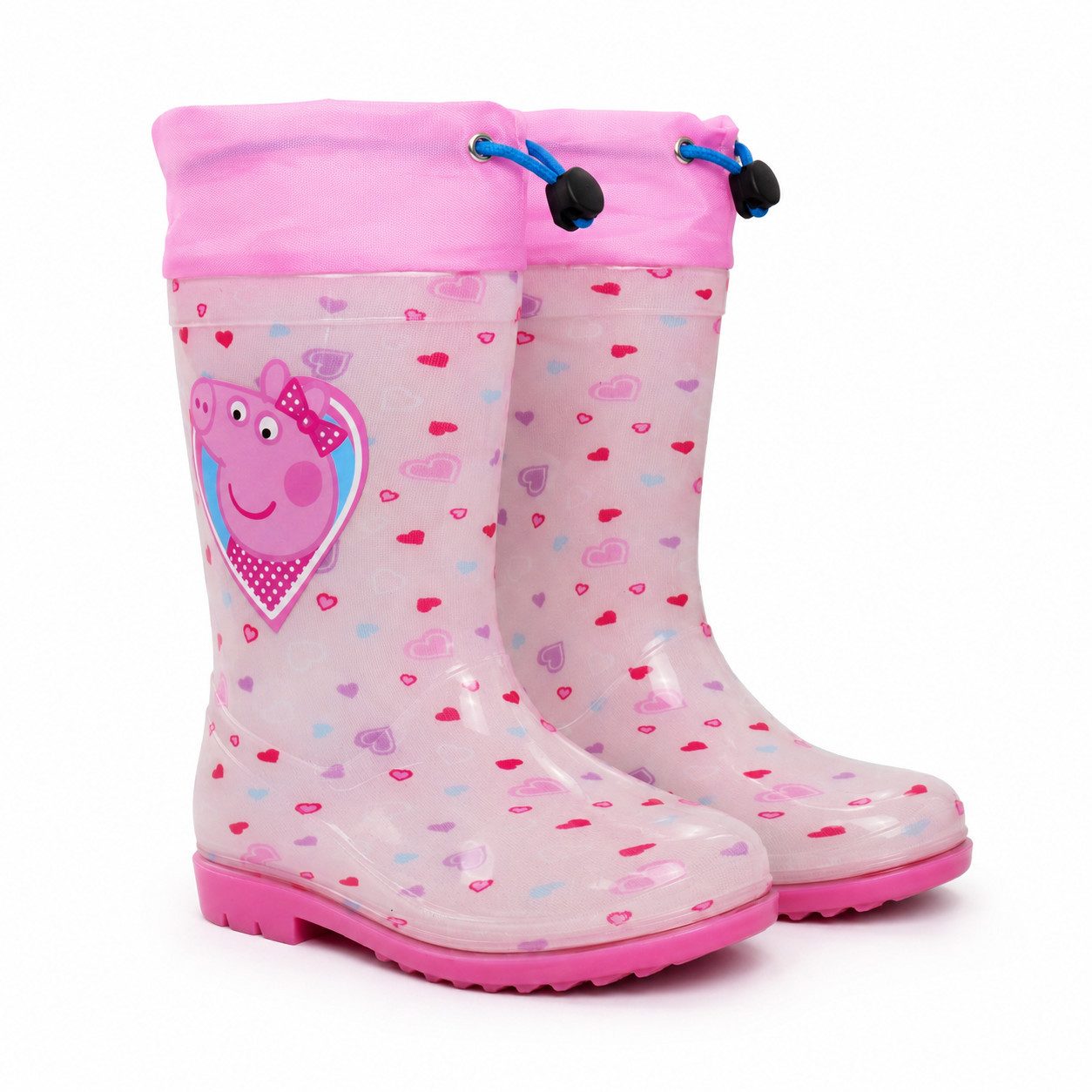 Peppa Pig Peppa Wutz Kinder Mädchen Stiefel Regenstiefel Gummistiefel Gr. 23 bis 32