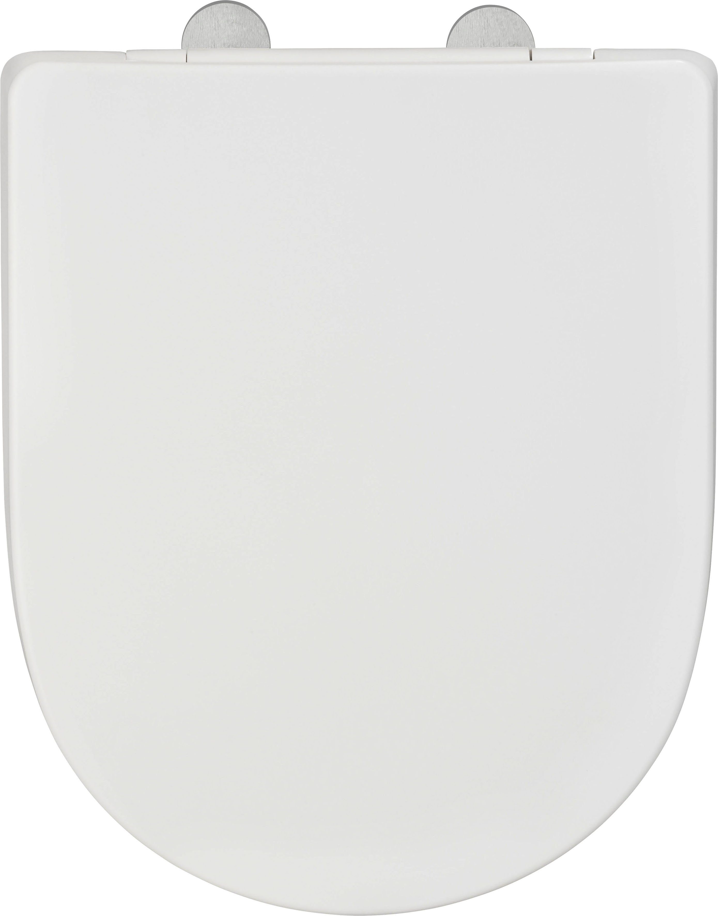 WENKO WC-Sitz Exclusive Nr. 4, weiß Matt, aus antibakteriellem Duroplast günstig online kaufen