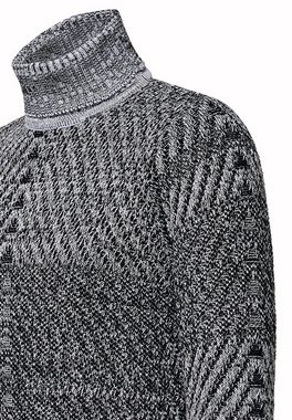 Rusty Neal Strickpullover im angesagten Kontrast-Design